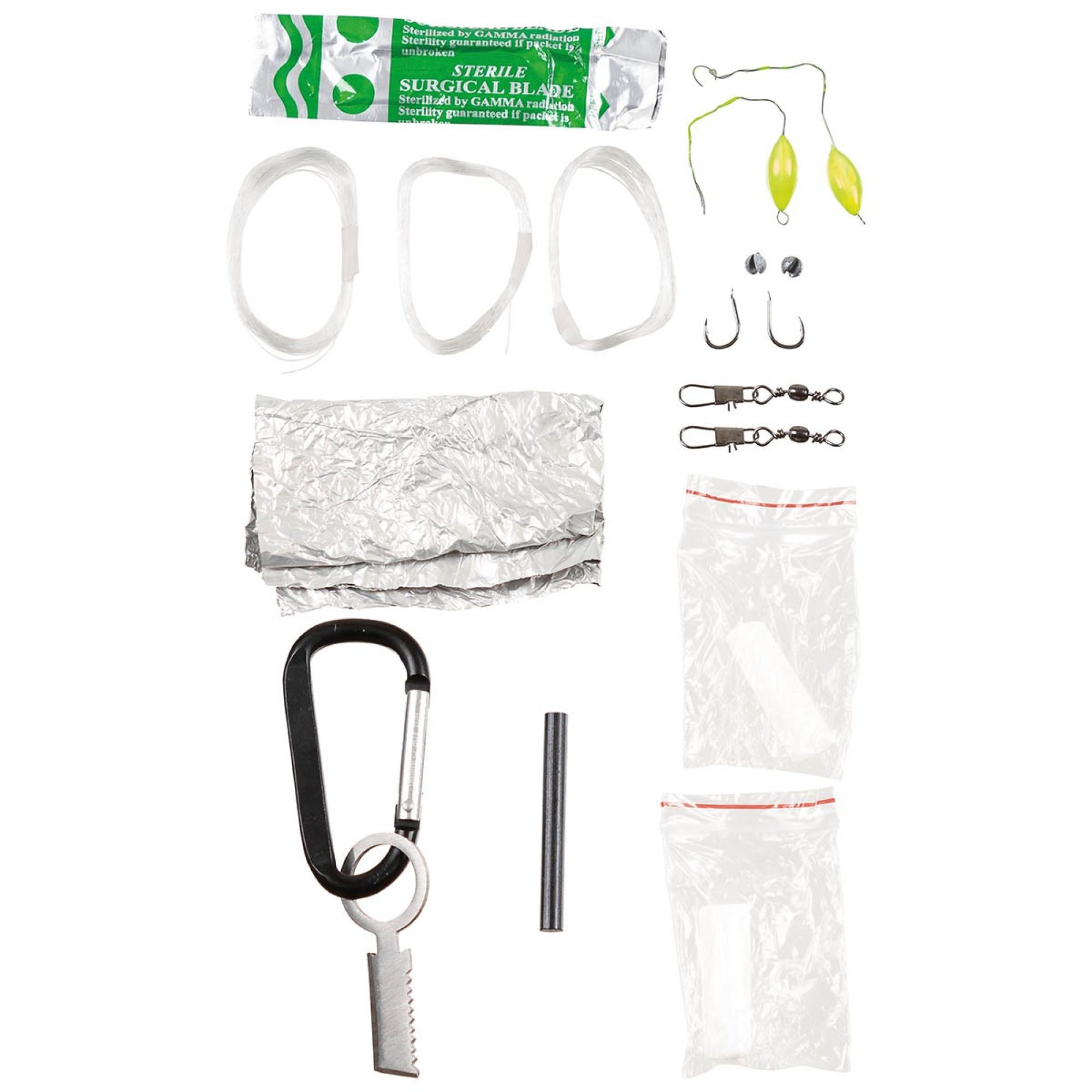 Survival Set,  "ParachuteCord",  oliv/schwarz – Bild 2