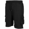 Bermuda,  "Jogger", schwarz