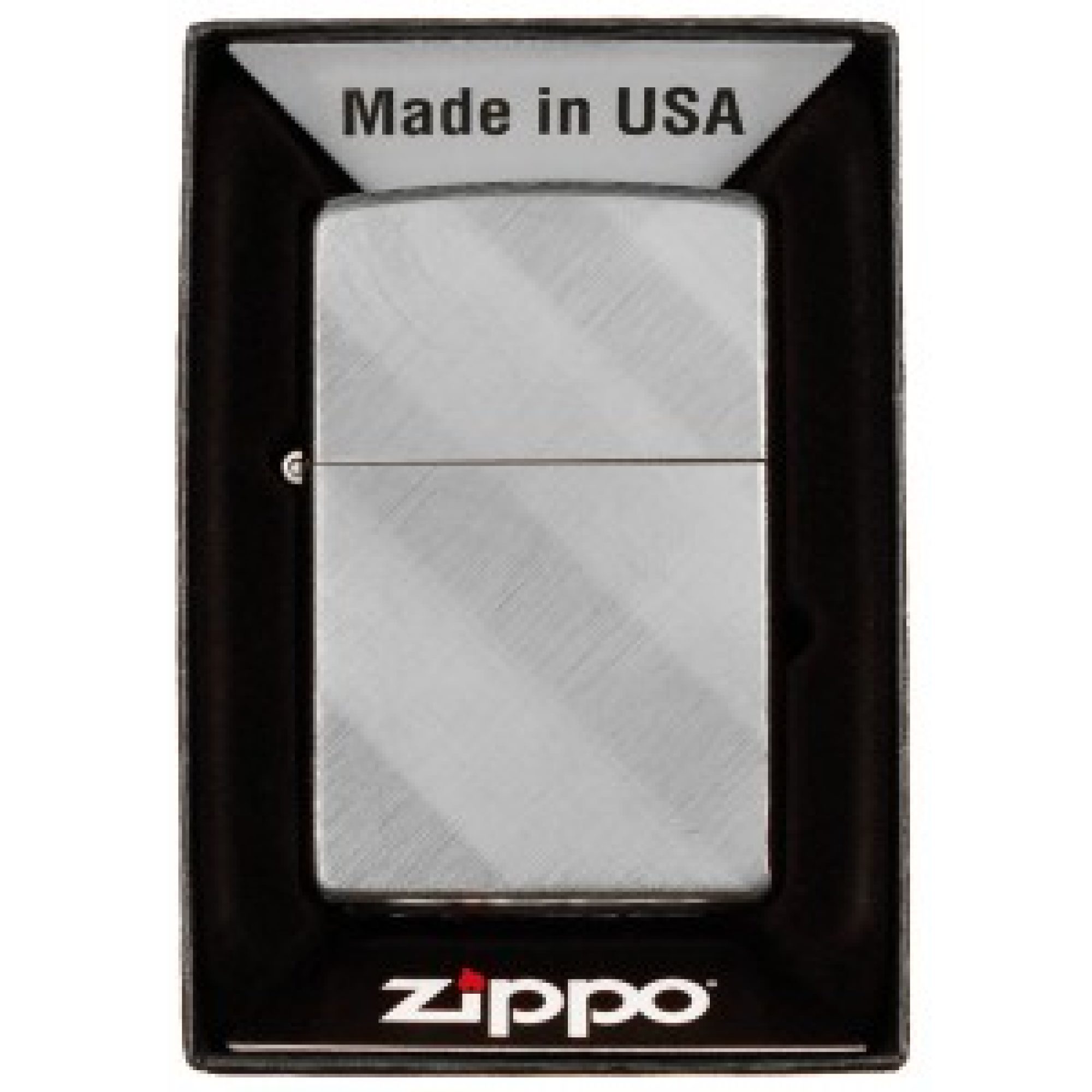 Feuerzeug,  Zippo, „Diagonal Weave“,  unbefüllt