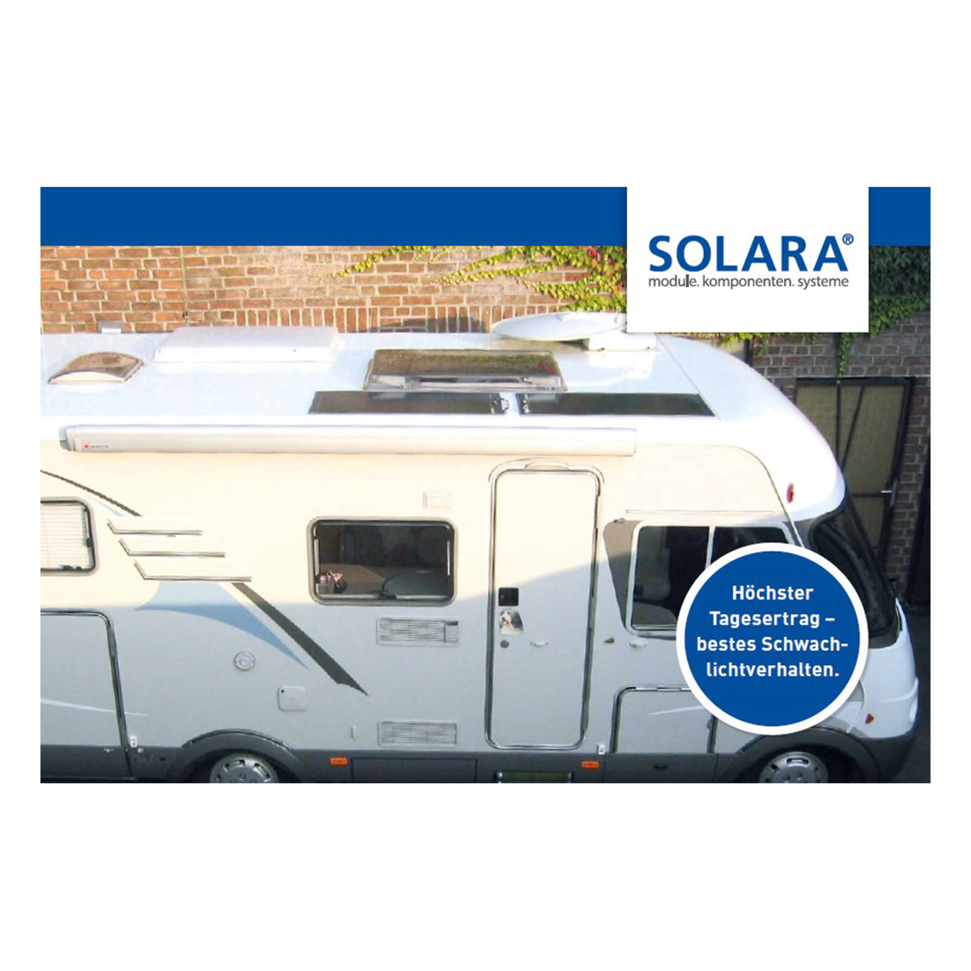 Solarset Wohnmobil PowerPack 125W/160W/250W/320W – Markenprodukt aus Deutschland, 5 Jahre Garantie