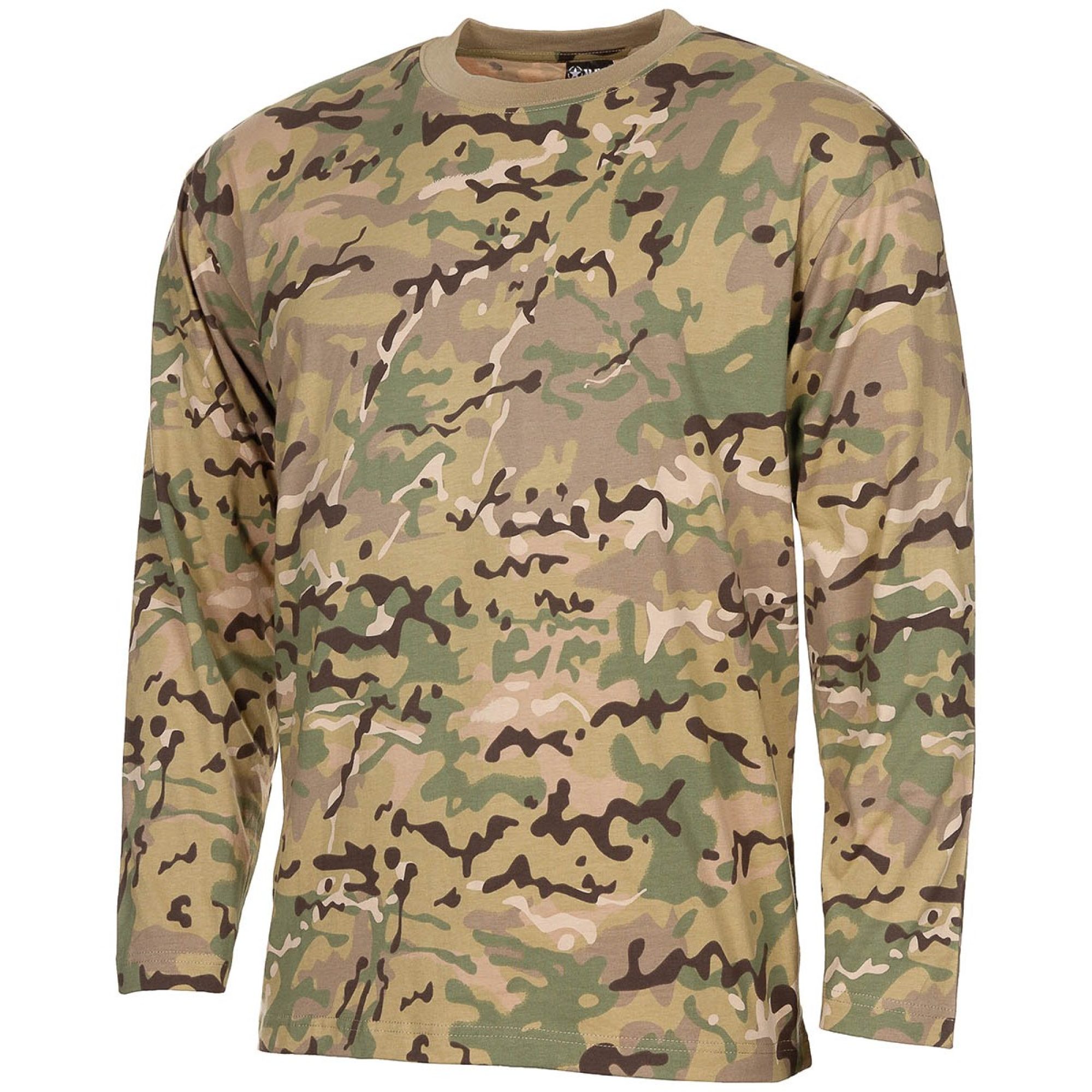 US Shirt,  langarm, operation-camo,  170 g/m²