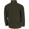 Shirt,  "Troyer",  Microfleece, langarm,  oliv,  200 g/m² – Bild 2