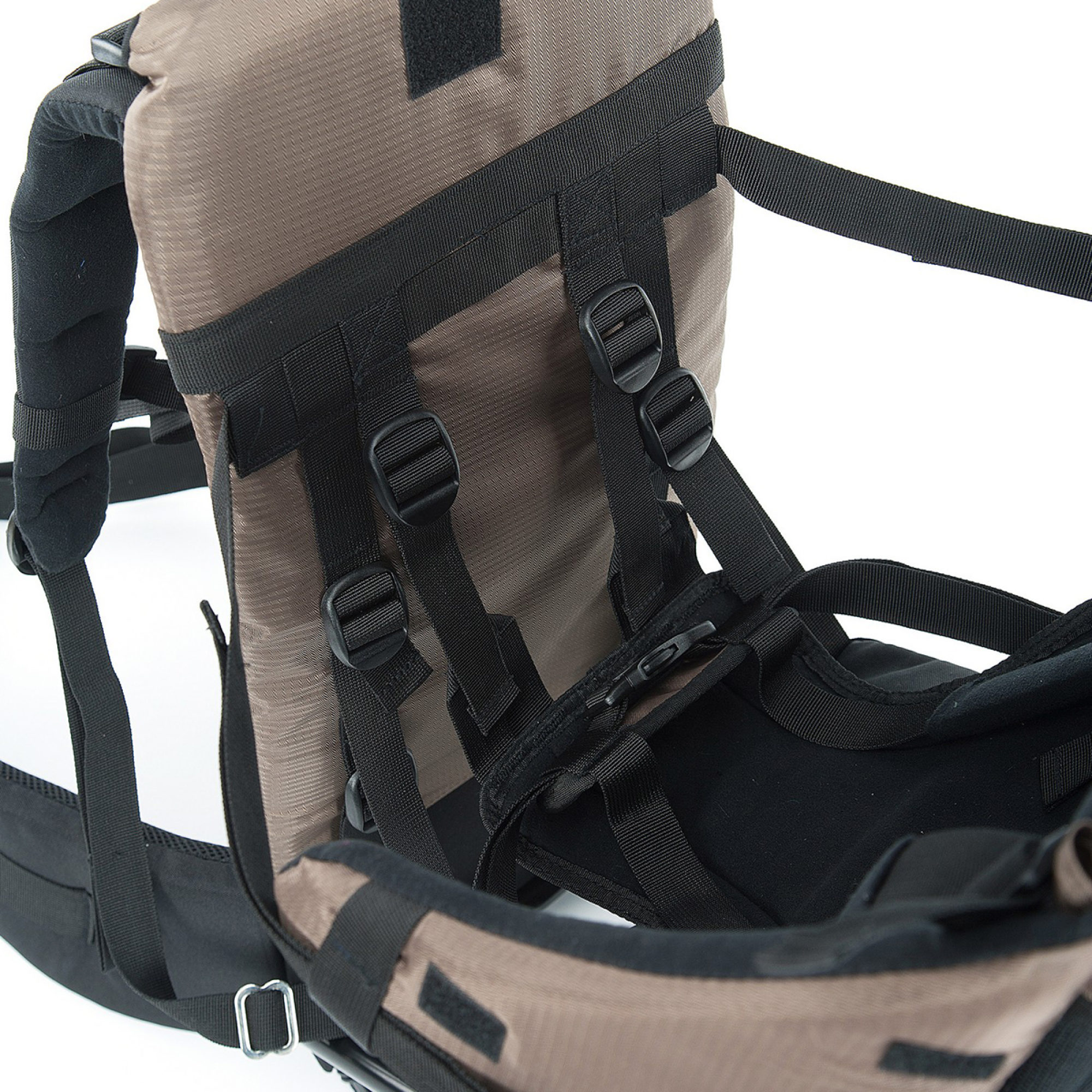 MONTIS MOVE Rückentrage Kindertrage, Braun, bis 25kg, ca. 2,2kg – Bild 8