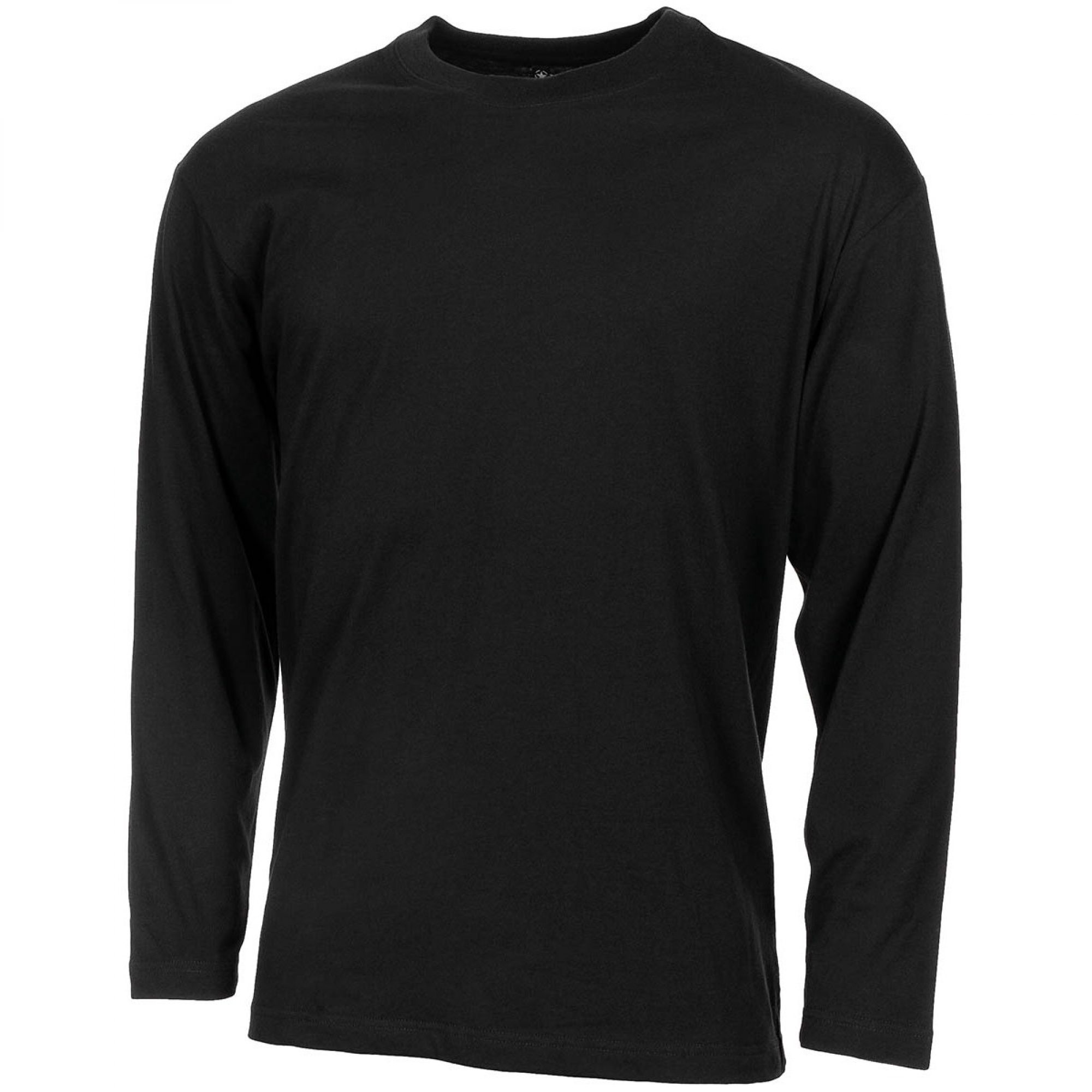 US Shirt,  langarm, schwarz,  170 g/m²