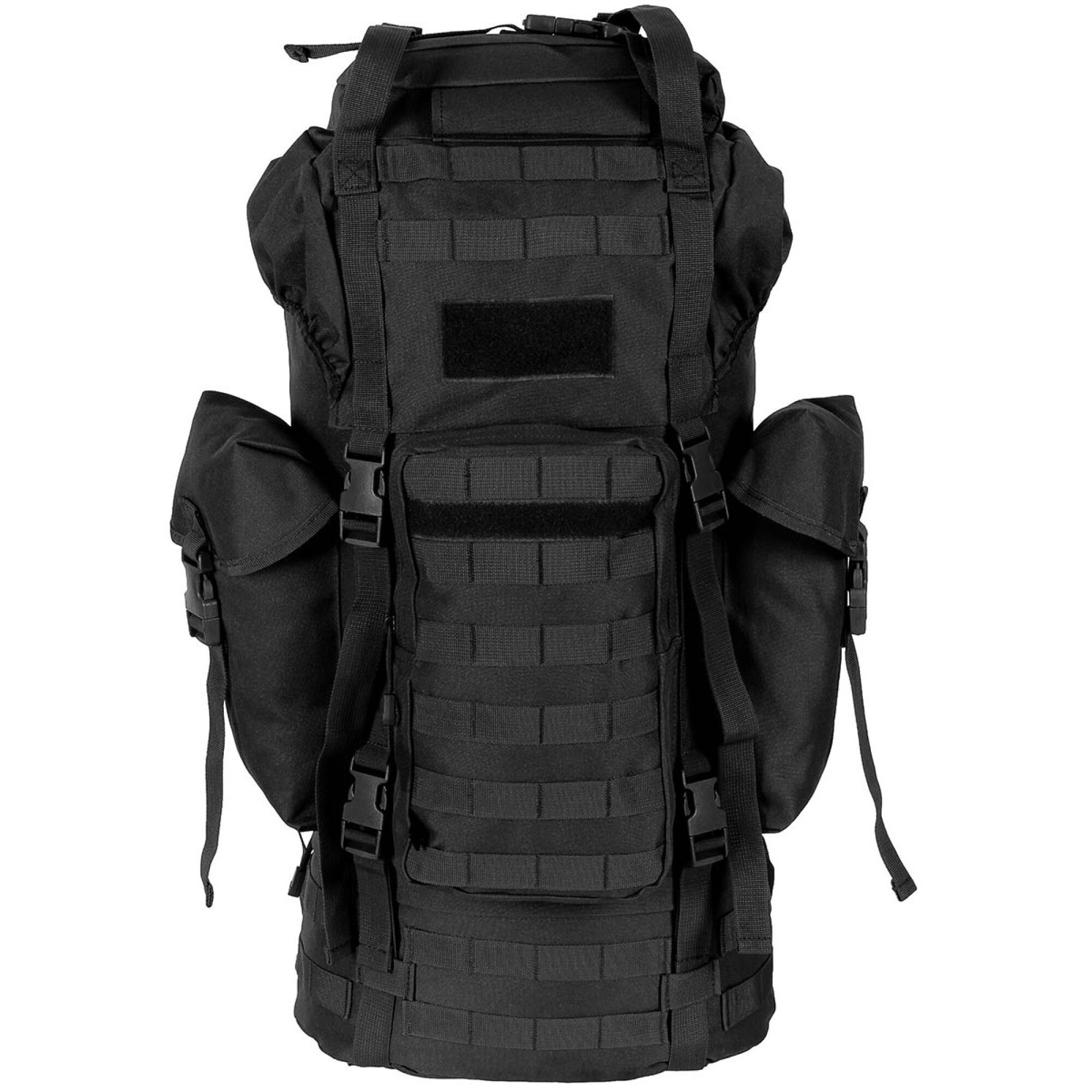 BW Kampfrucksack,  "MOLLE", 65 l,  Alu-Aussteifung,  schwarz