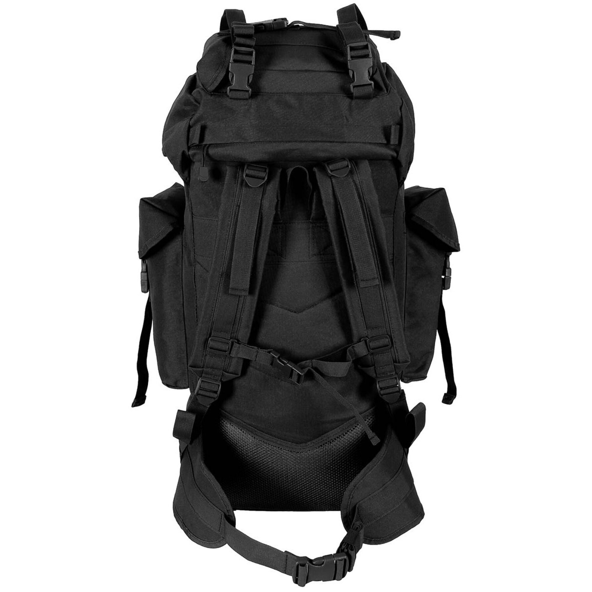 BW Kampfrucksack,  "MOLLE", 65 l,  Alu-Aussteifung,  schwarz – Bild 2