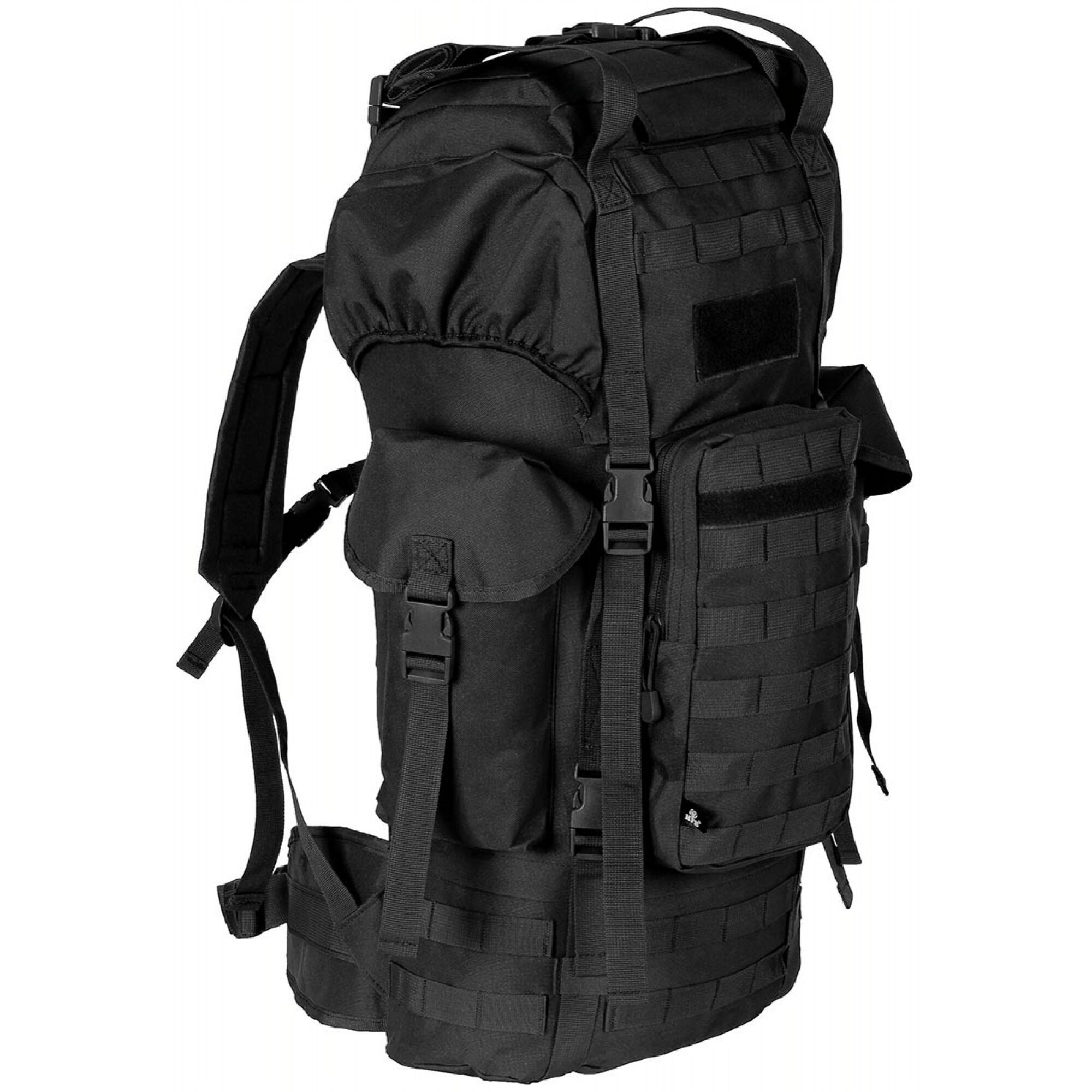 BW Kampfrucksack,  "MOLLE", 65 l,  Alu-Aussteifung,  schwarz – Bild 3