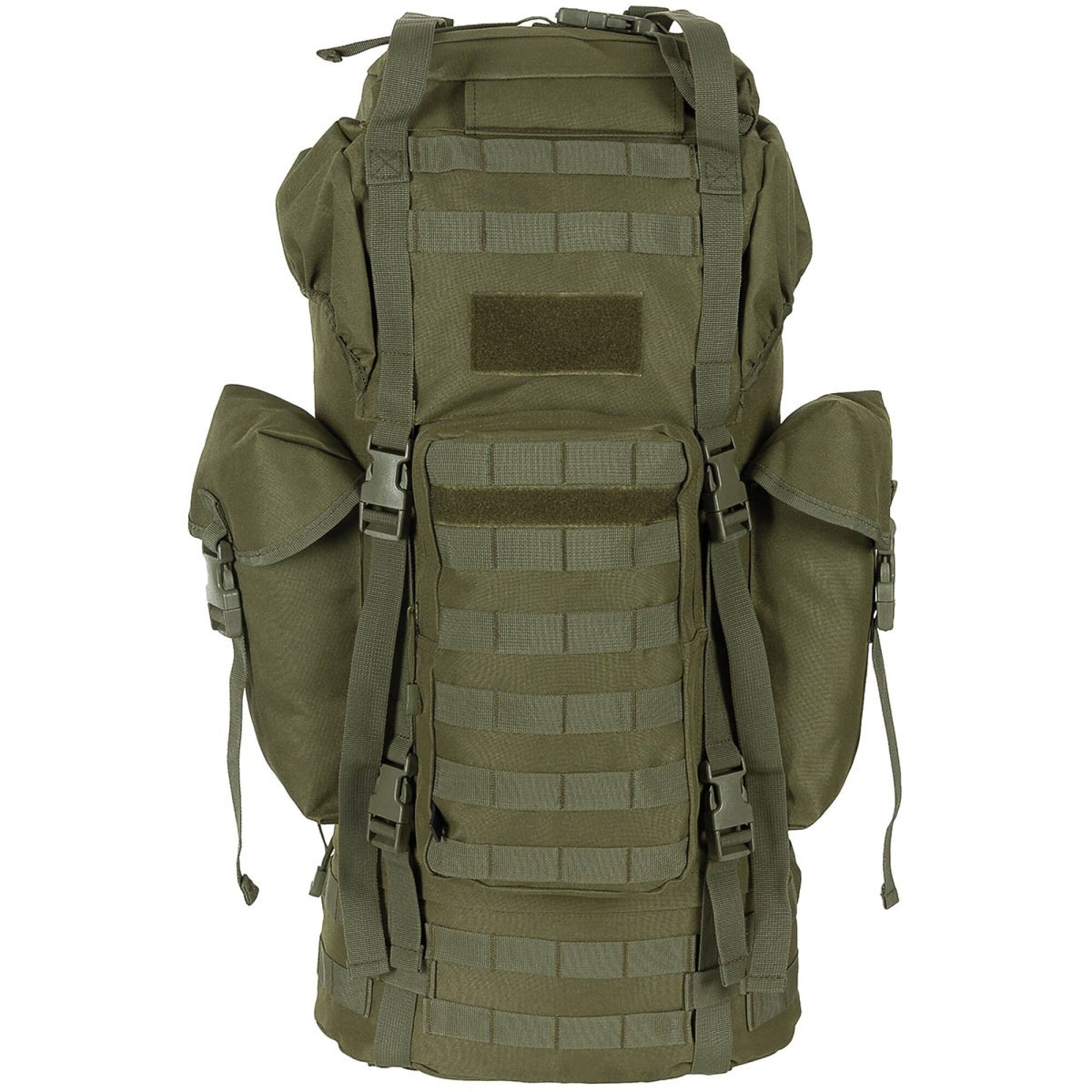 BW Kampfrucksack,  "MOLLE", 65 l,  Alu-Aussteifung,  oliv