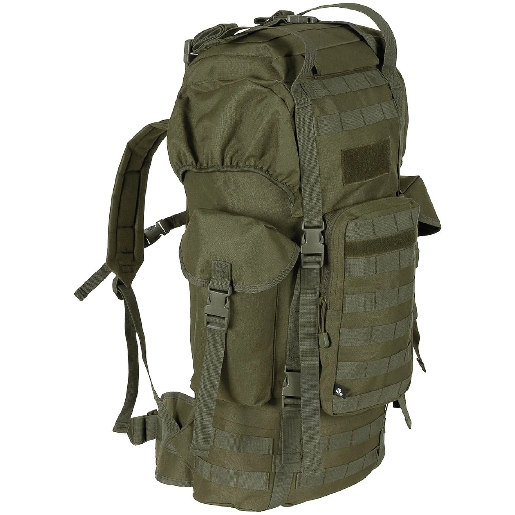 BW Kampfrucksack,  "MOLLE", 65 l,  Alu-Aussteifung,  oliv – Bild 3