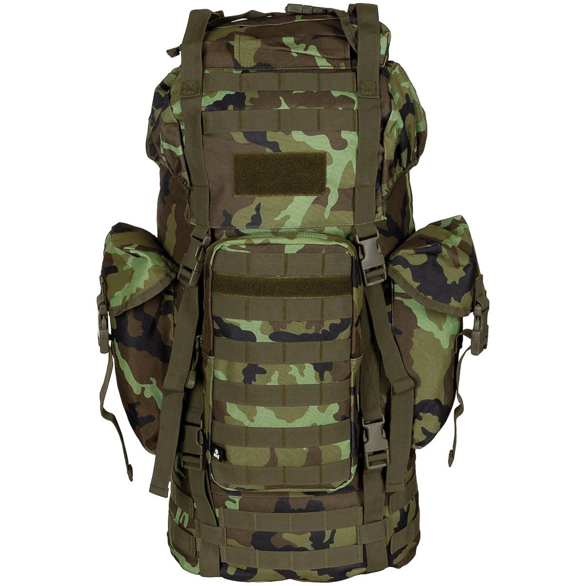 BW Kampfrucksack,  "MOLLE", 65 l,  Alu-Ausst.,  M95 CZ tarn