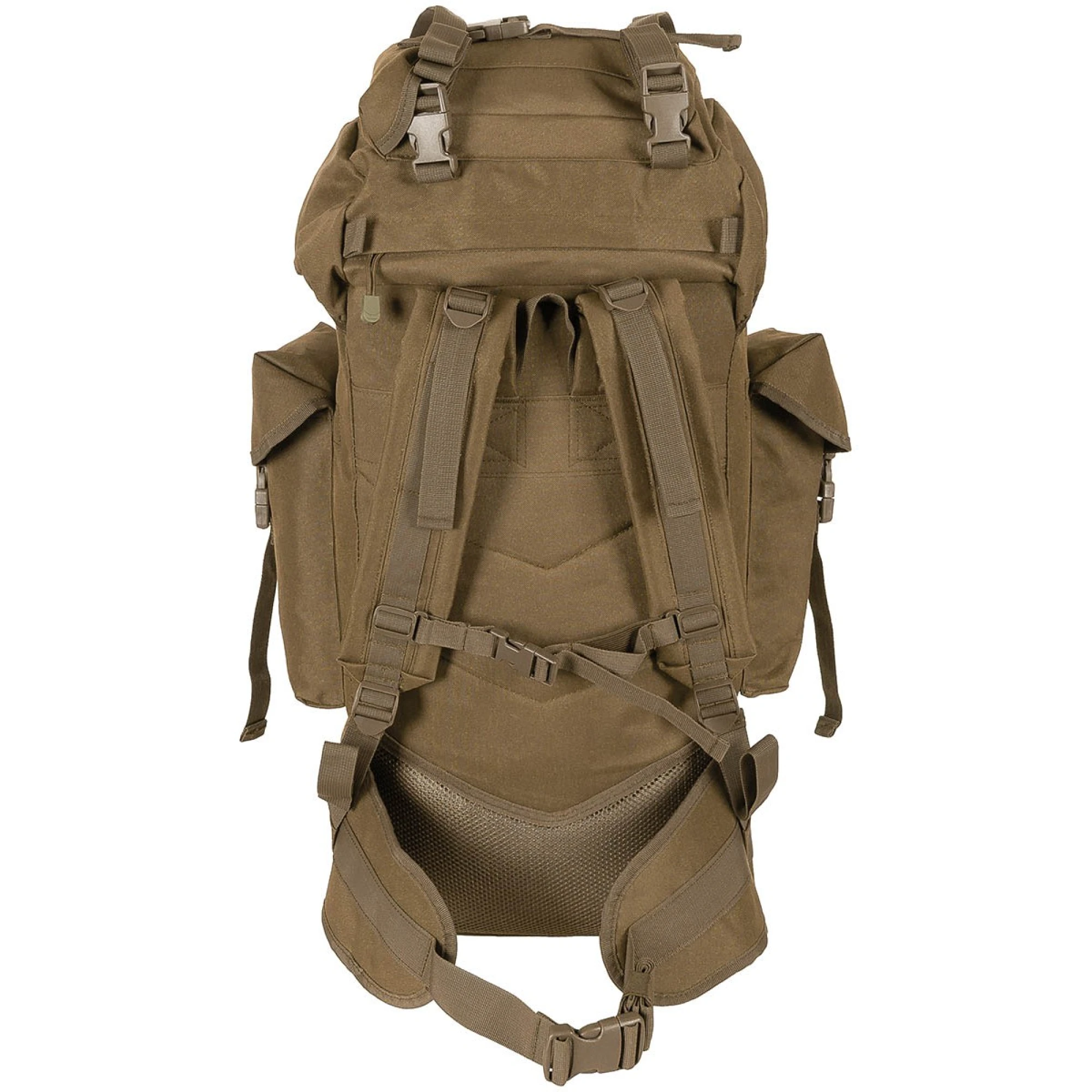 BW Kampfrucksack,  "MOLLE", 65 l,  Alu-Aussteifung,  coyote – Bild 2