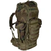 BW Kampfrucksack,  "MOLLE", 65 l,  Alu-Ausst.,  woodland – Bild 3