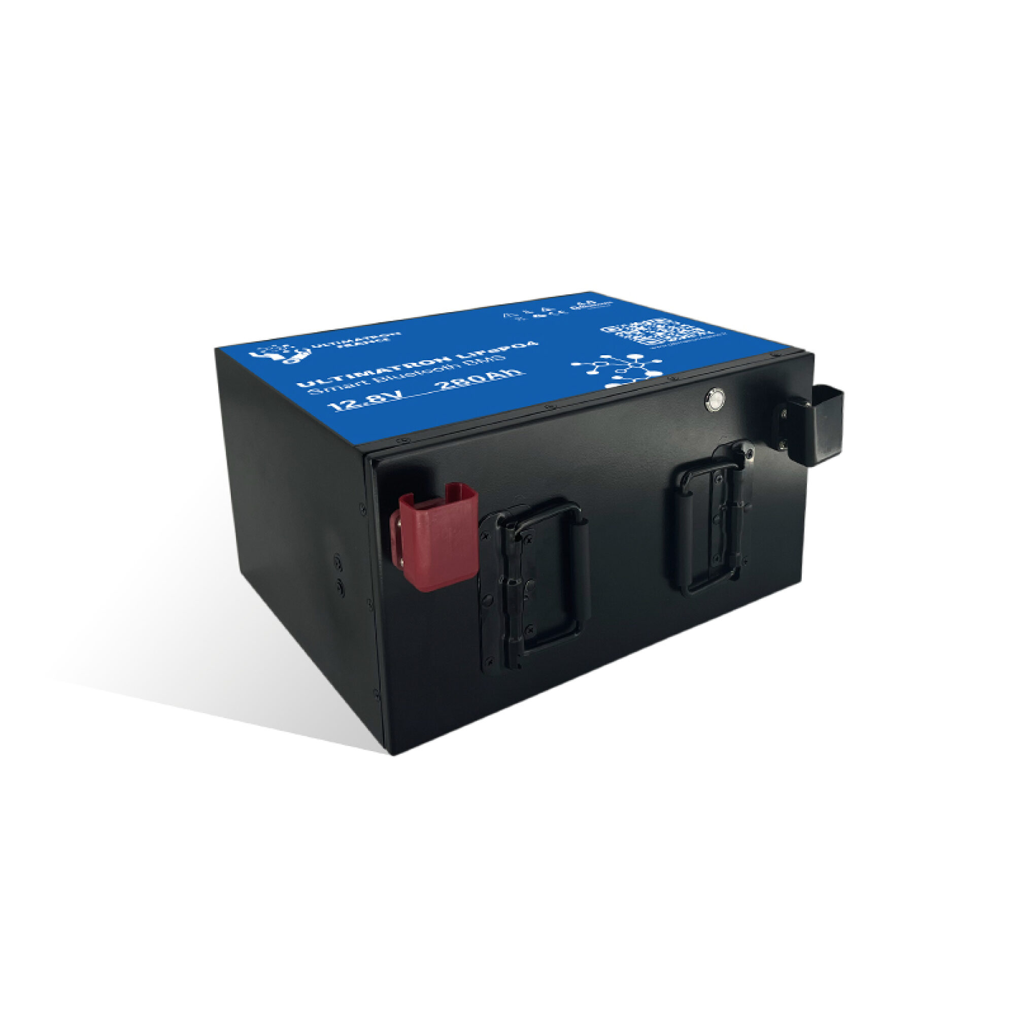 Ultimatron LiFePO4 Untersitz-12.8V 280Ah Lithium Batterie Smart BMS mit Bluetooth Wohnmobil Untersitzbatterie