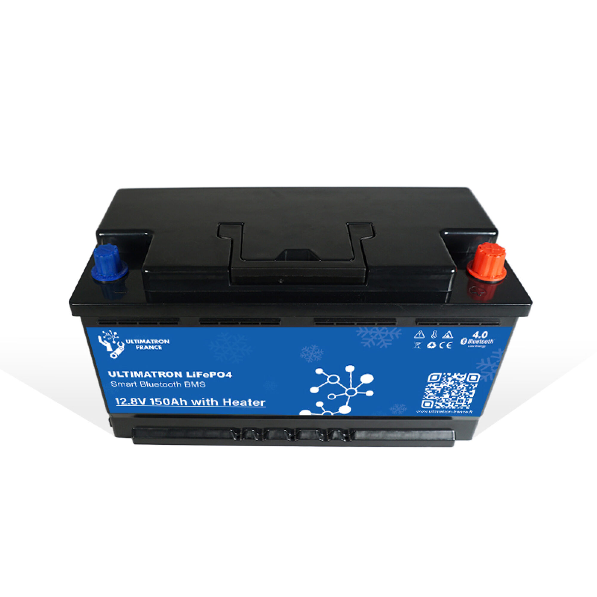 Ultimatron LiFePO4 Untersitz-12.8V-Heizung 150Ah Lithiumbatterie Smart BMS mit Bluetooth Wohnmobil Untersitzbatterie mit Heizung – Bild 6