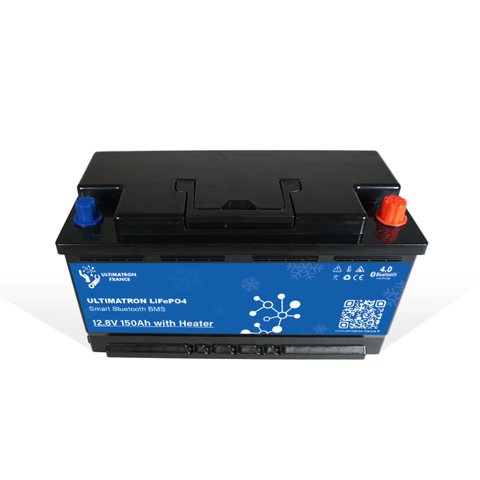 Ultimatron LiFePO4 Untersitz-12.8V-Heizung 150Ah Lithiumbatterie Smart BMS mit Bluetooth Wohnmobil Untersitzbatterie mit Heizung – Bild 6