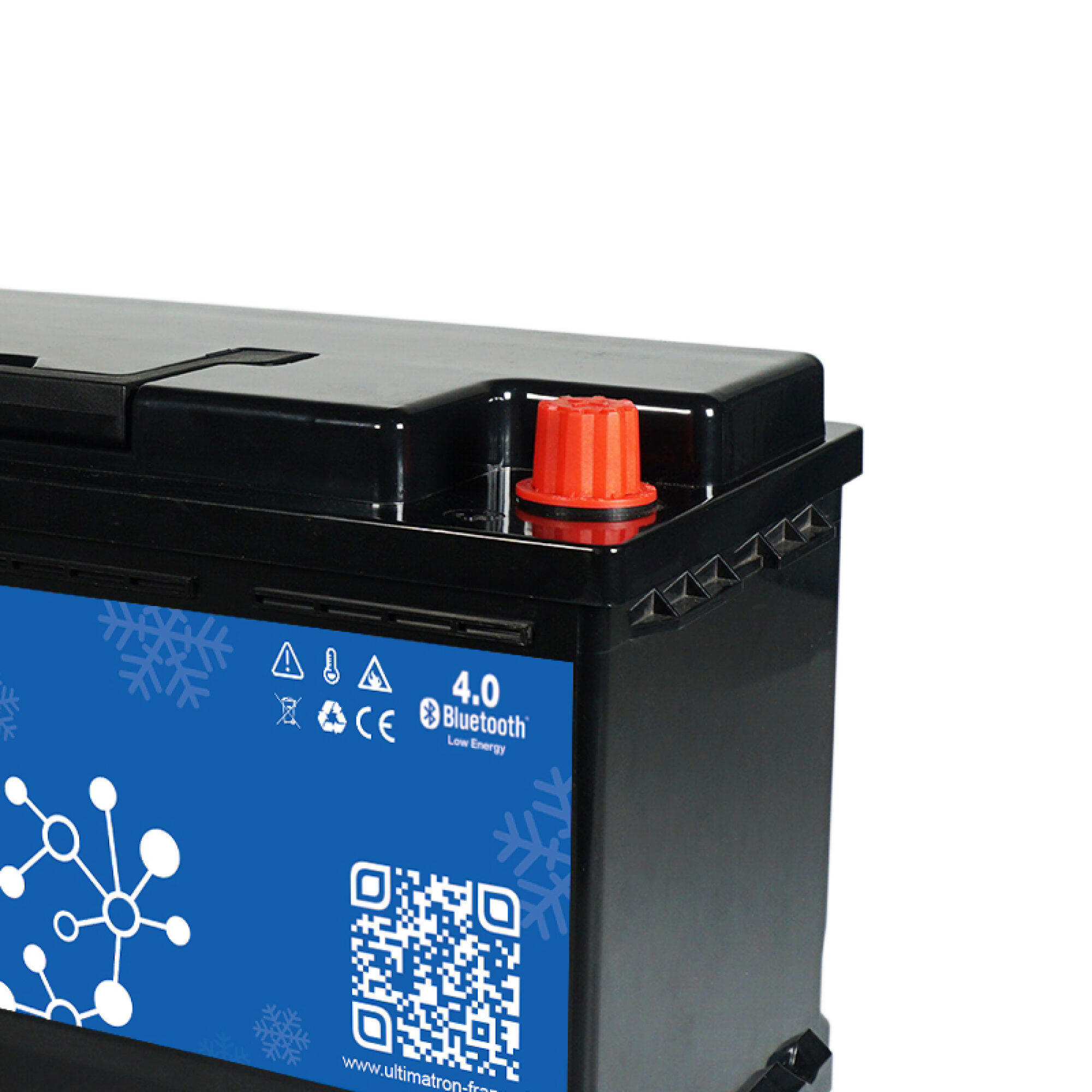 Ultimatron LiFePO4 Untersitz-12.8V-Heizung 150Ah Lithiumbatterie Smart BMS mit Bluetooth Wohnmobil Untersitzbatterie mit Heizung – Bild 8