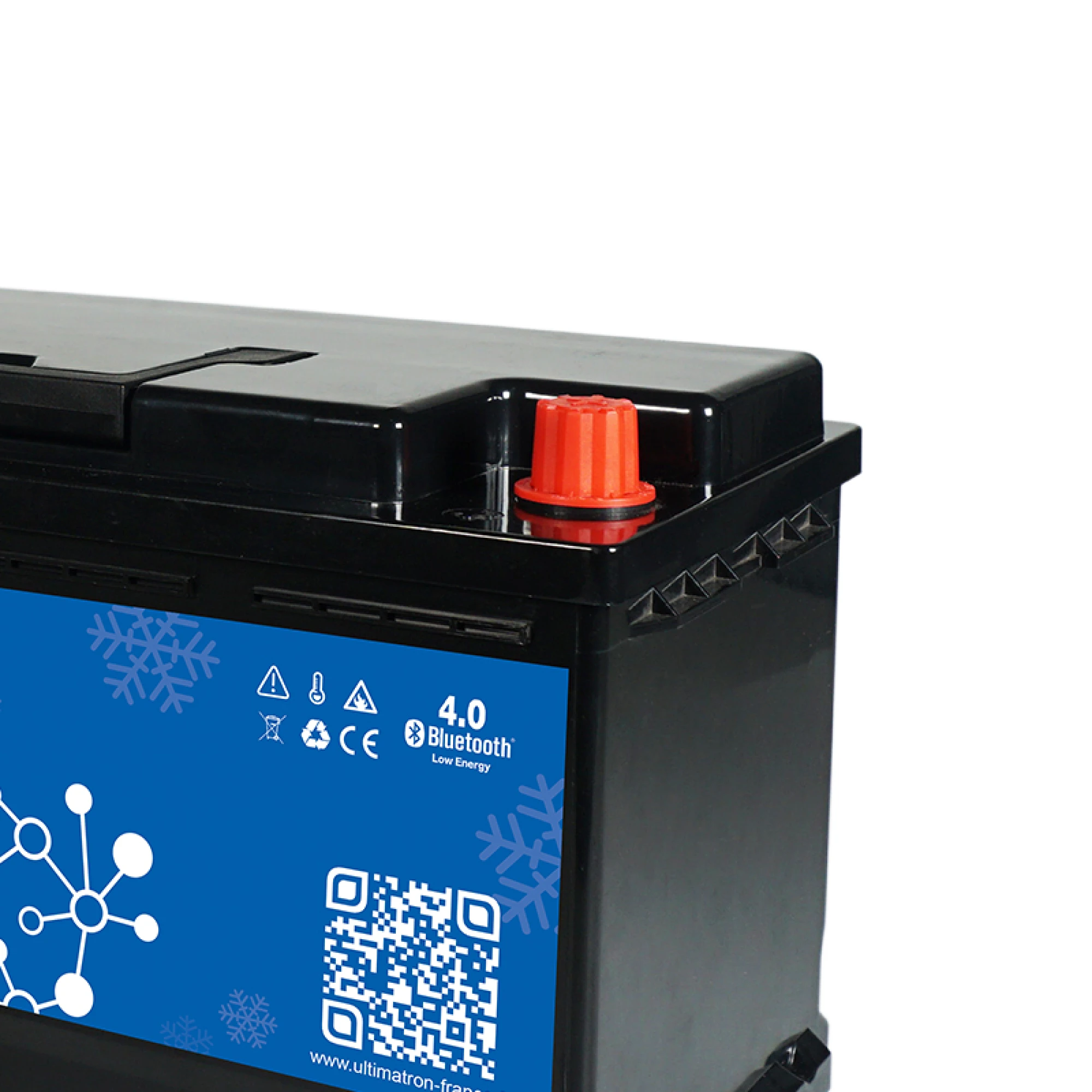 Ultimatron LiFePO4 Untersitz-12.8V 100Ah Lithium Batterie Smart BMS mit Bluetooth Wohnmobil Untersitzbatterie – Bild 8