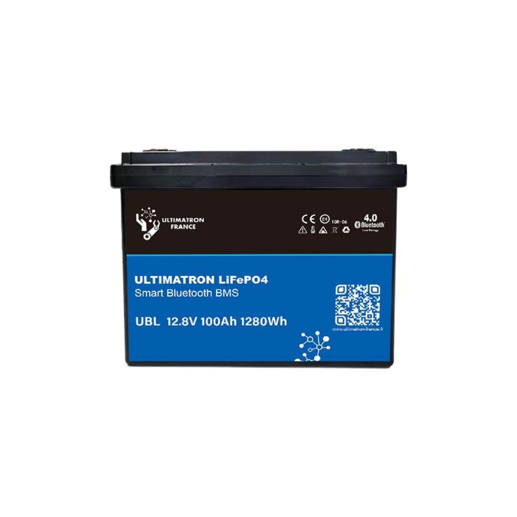 Ultimatron LiFePO4 12.8V 100Ah-PRO Lithium Batterie Smart BMS mit Bluetooth – Bild 4
