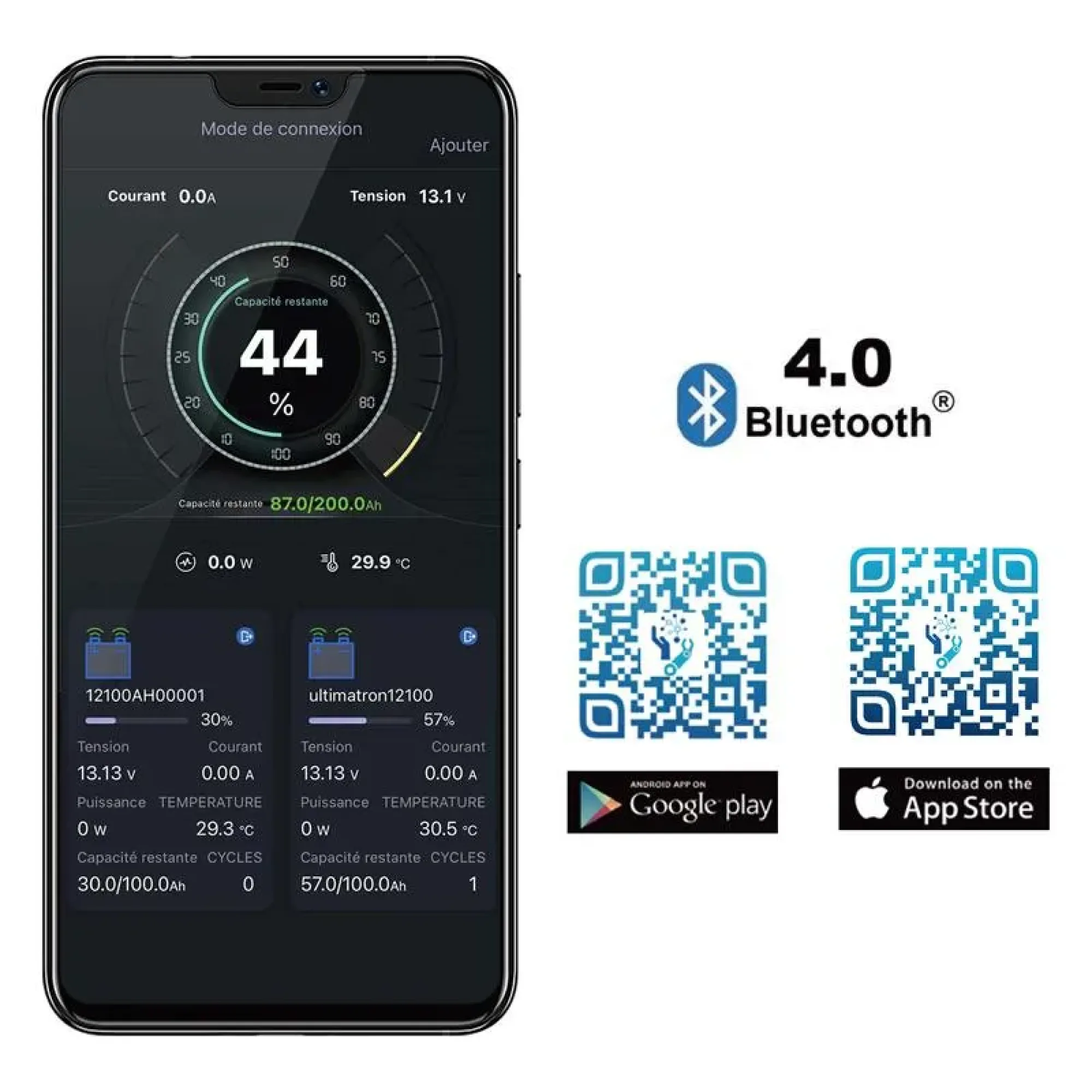 Ultimatron LiFePO4 Untersitz-12.8V-Heizung 150Ah Lithiumbatterie Smart BMS mit Bluetooth Wohnmobil Untersitzbatterie mit Heizung – Bild 2