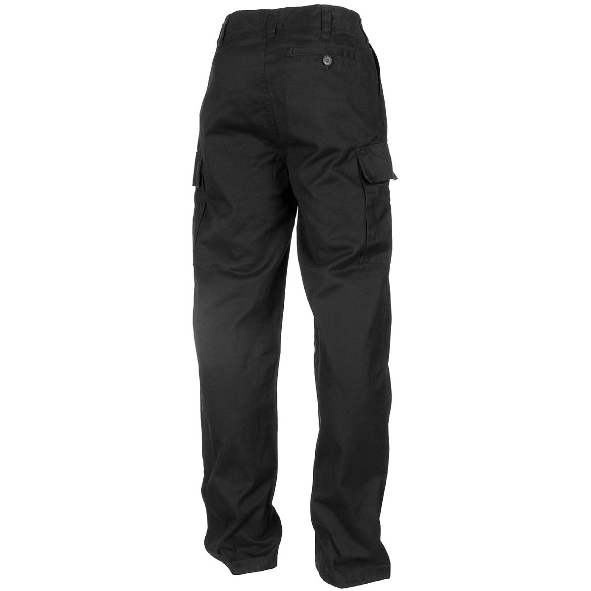 Moleskinhose,  schwarz-stonewashed (XL) – Bild 2