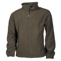 Fleece-Jacke,  „Tactical“, oliv