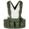 Chest Rig,  9 Taschen, oliv