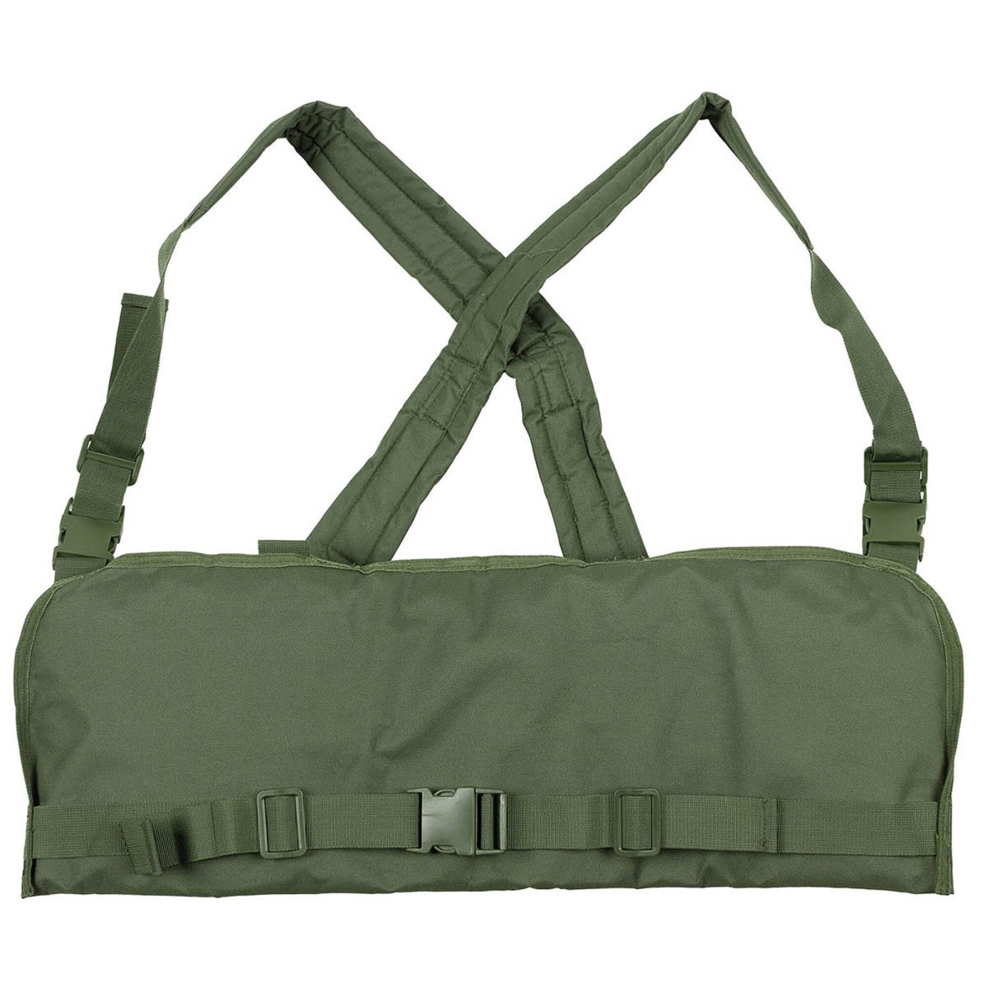 Chest Rig,  9 Taschen, oliv – Bild 4