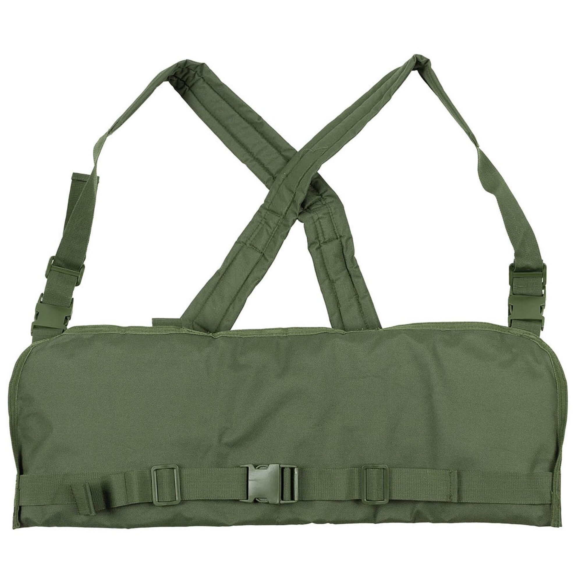 Chest Rig,  9 Taschen, oliv