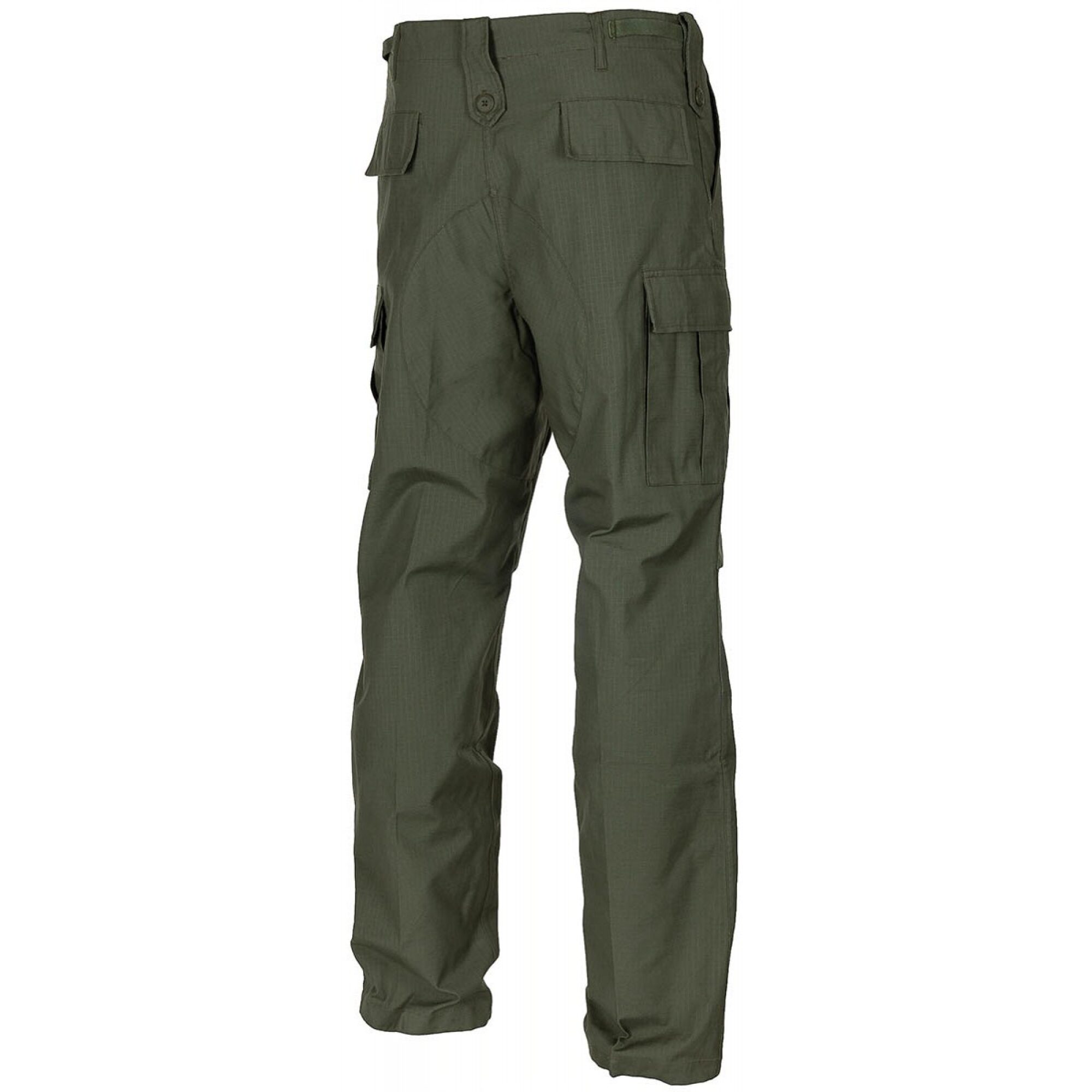 US Kampfhose,  BDU,  Rip Stop, oliv-stonewashed – Bild 2
