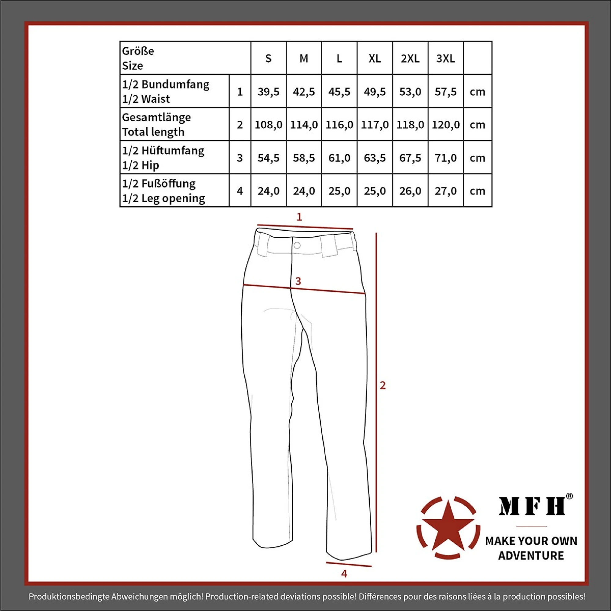 Thermohose,  "Polar", schwarz – Bild 5