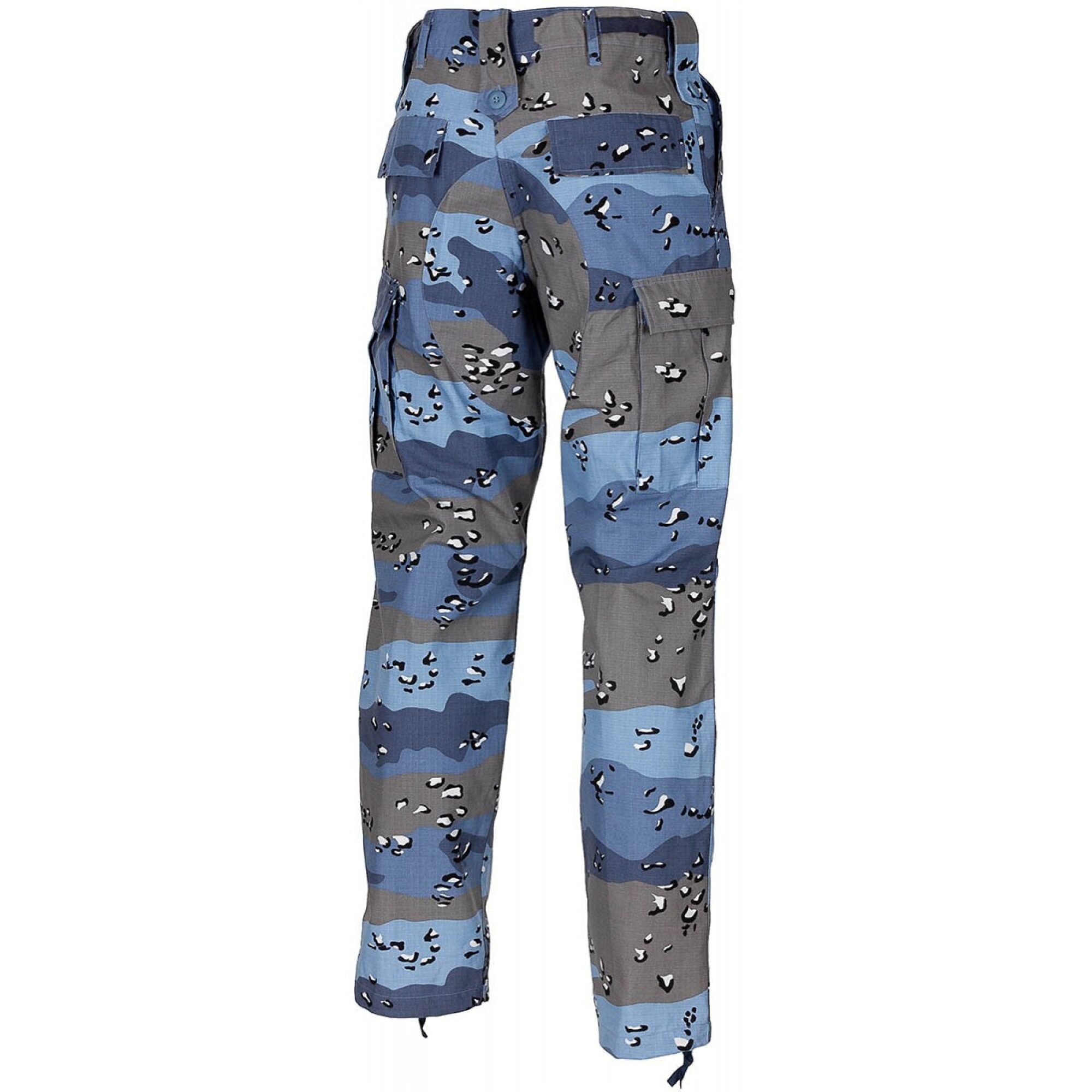 US Kampfhose,  BDU,  Rip Stop, chocolate chip blue camo – Bild 2