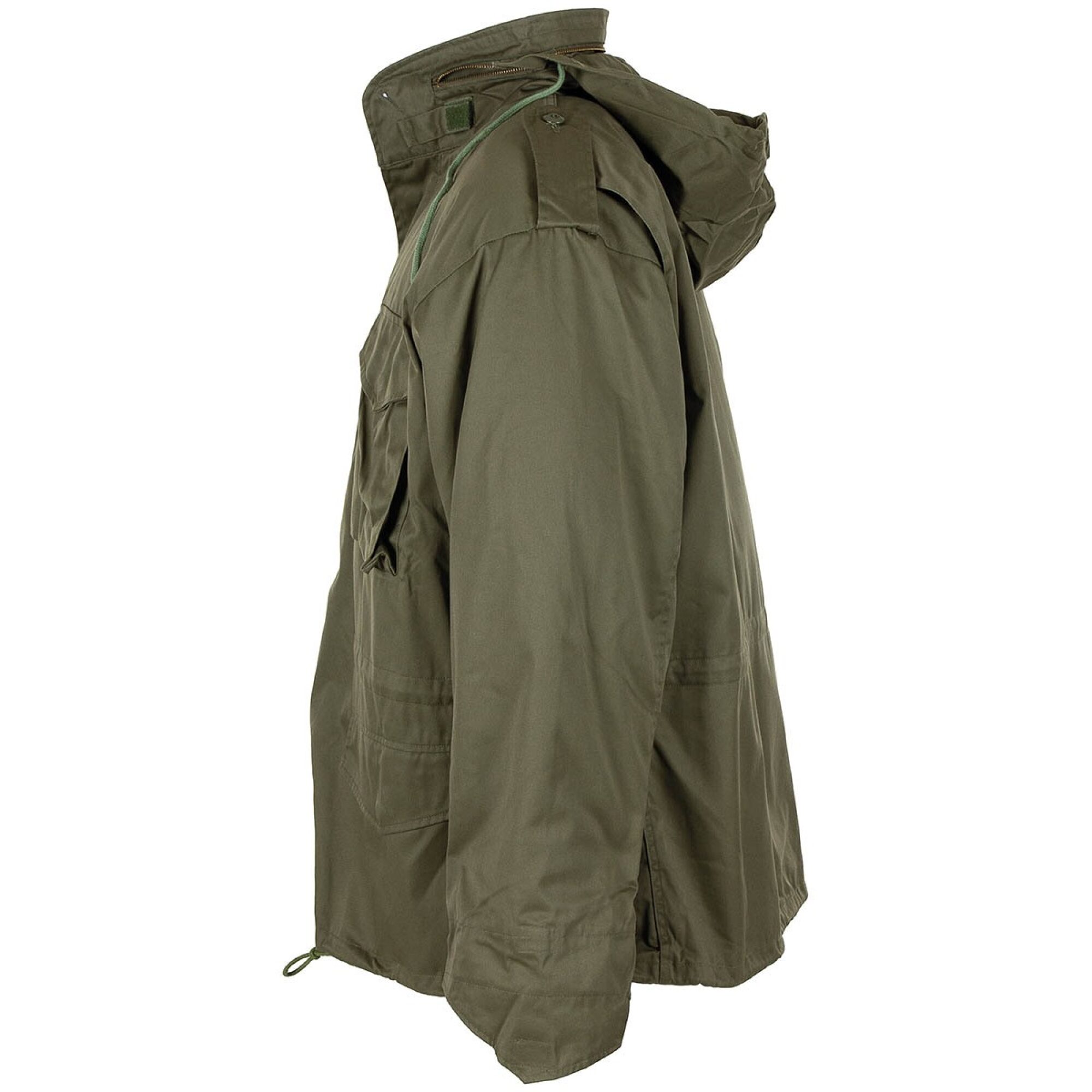 US Feldjacke M65,  oliv, m. auskn. Steppfutter – Bild 4