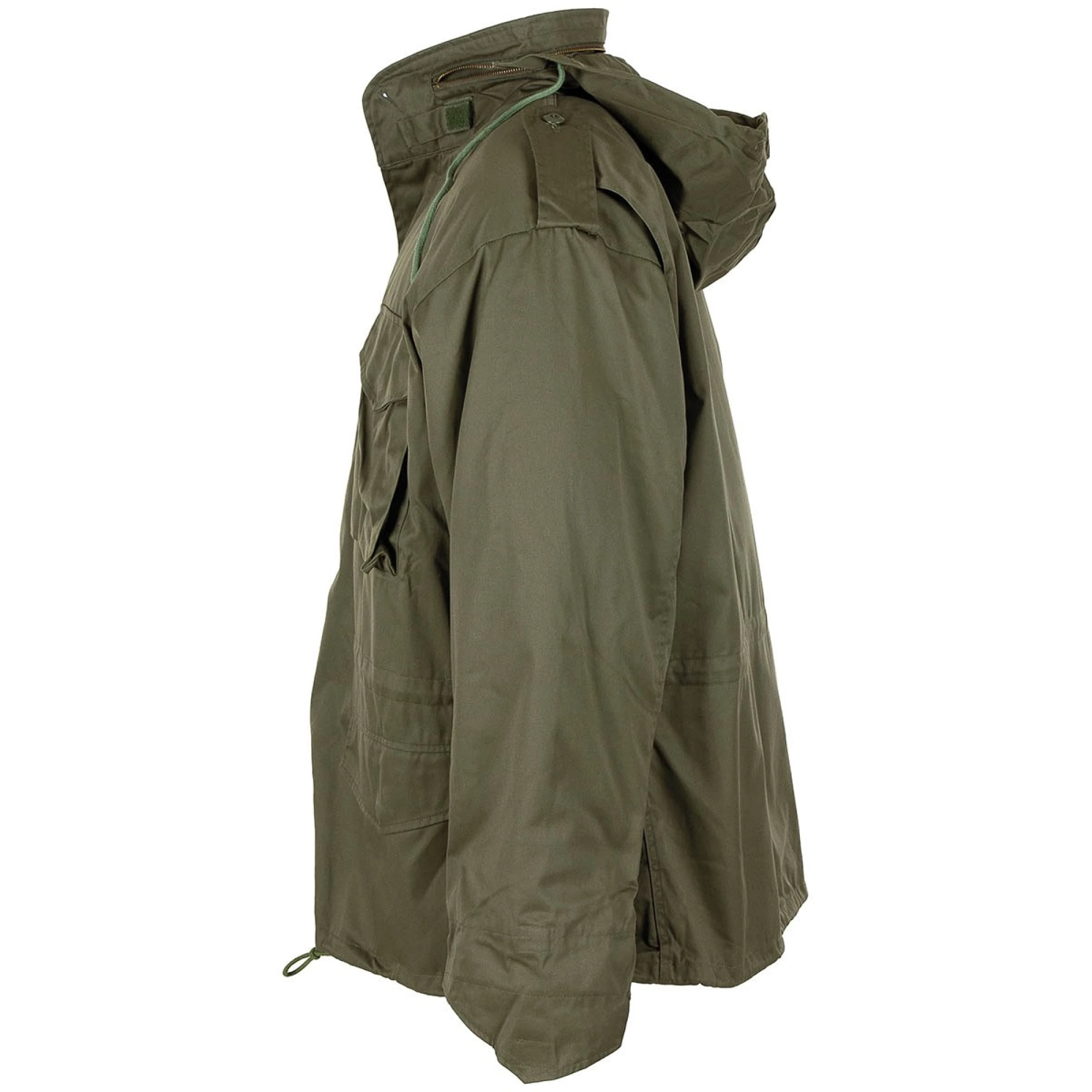 US Feldjacke M65,  oliv, m. auskn. Steppfutter – Bild 4