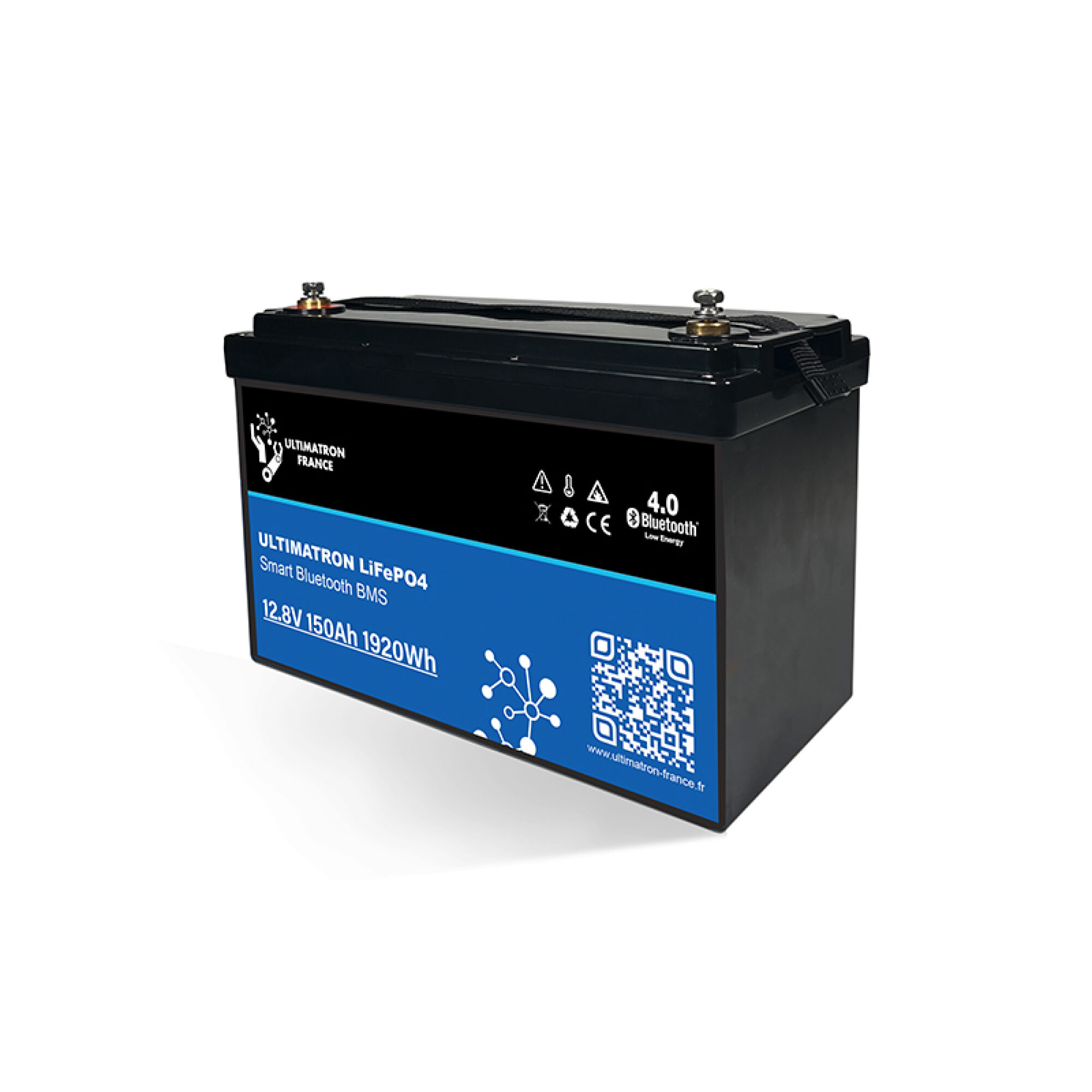 Ultimatron LiFePO4 12.8V 150Ah-PRO Lithium Batterie Smart BMS mit Bluetooth – Bild 4