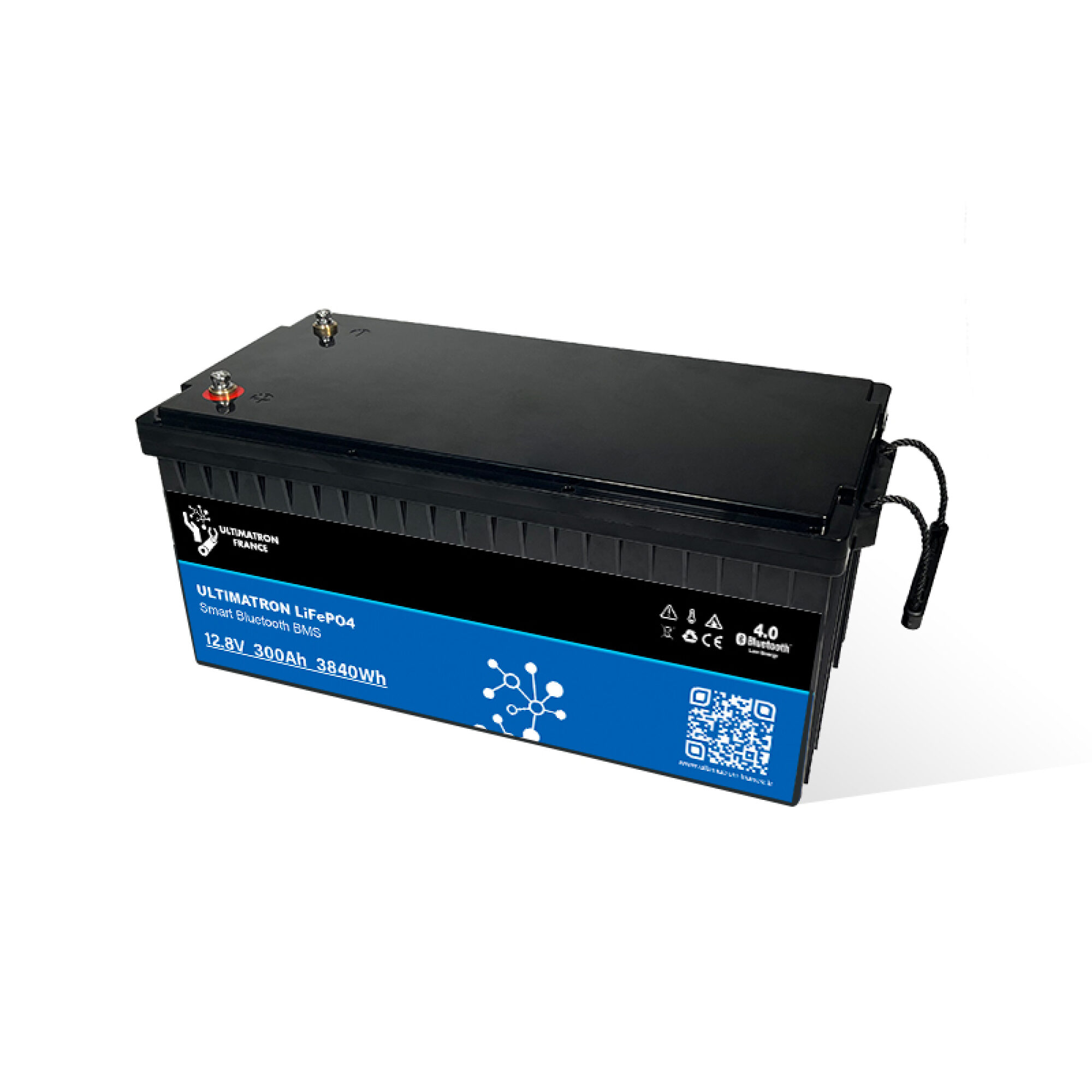 Ultimatron LiFePO4 12.8V 300Ah-PRO Lithium Batterie Smart BMS mit Bluetooth – Bild 6