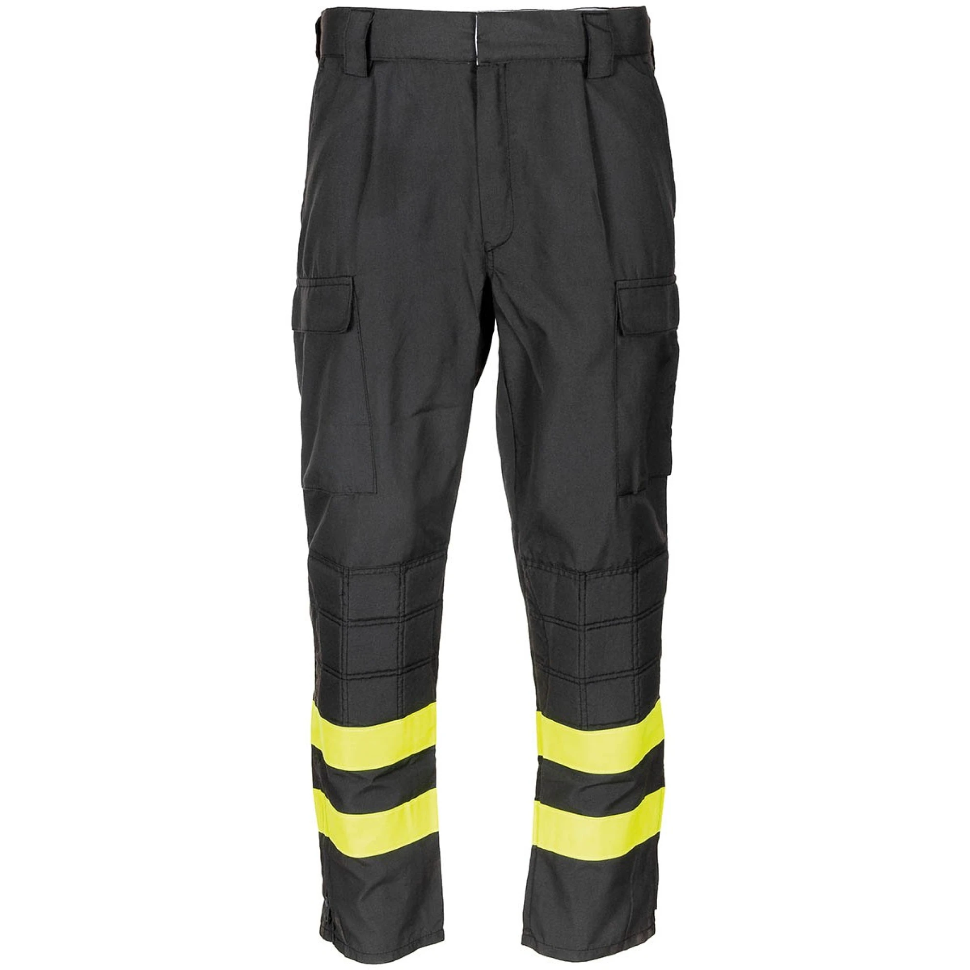 Ital. Feuerwehrhose,  schwarz, neuw. (5 Stück)