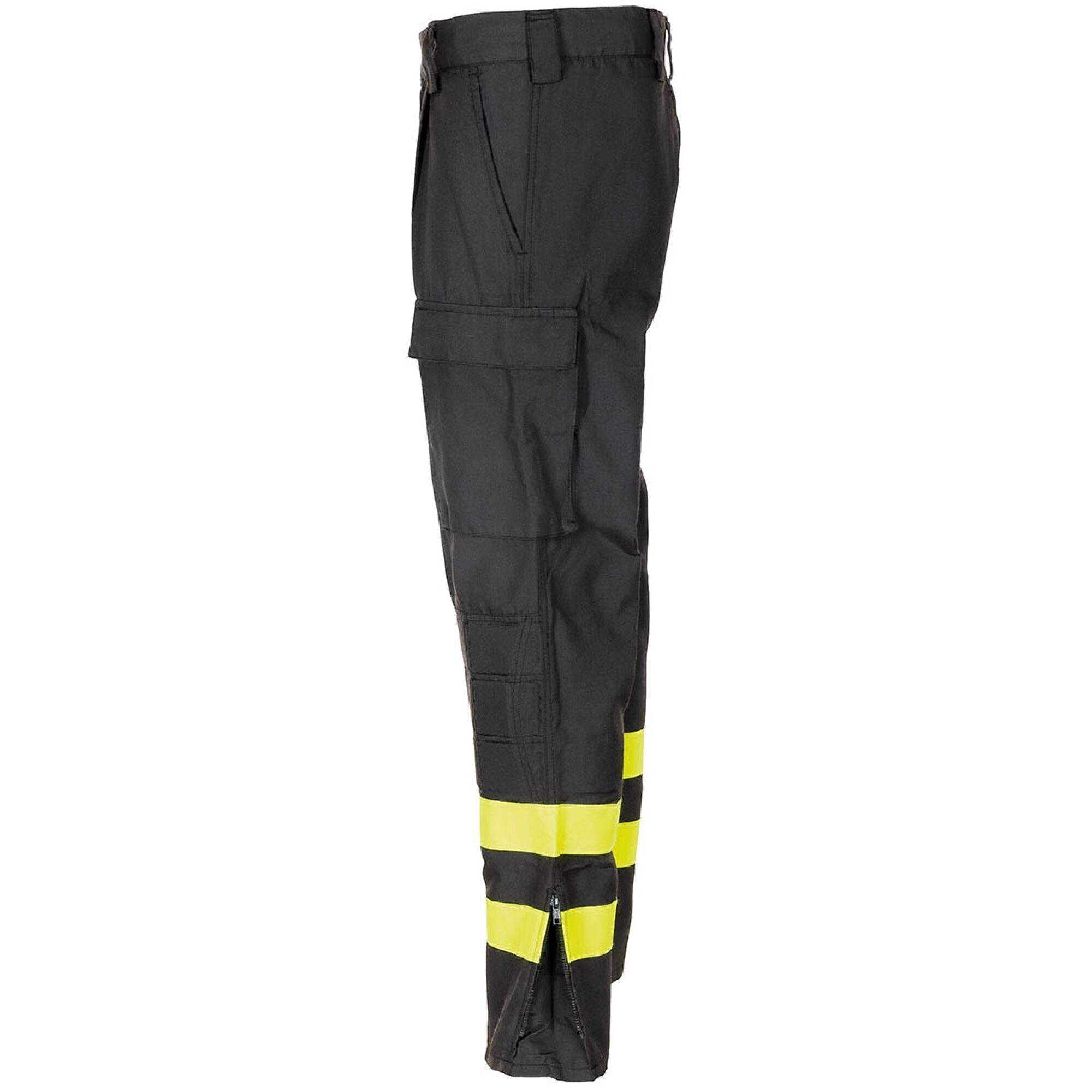 Ital. Feuerwehrhose,  schwarz, neuw. (5 Stück) – Bild 3