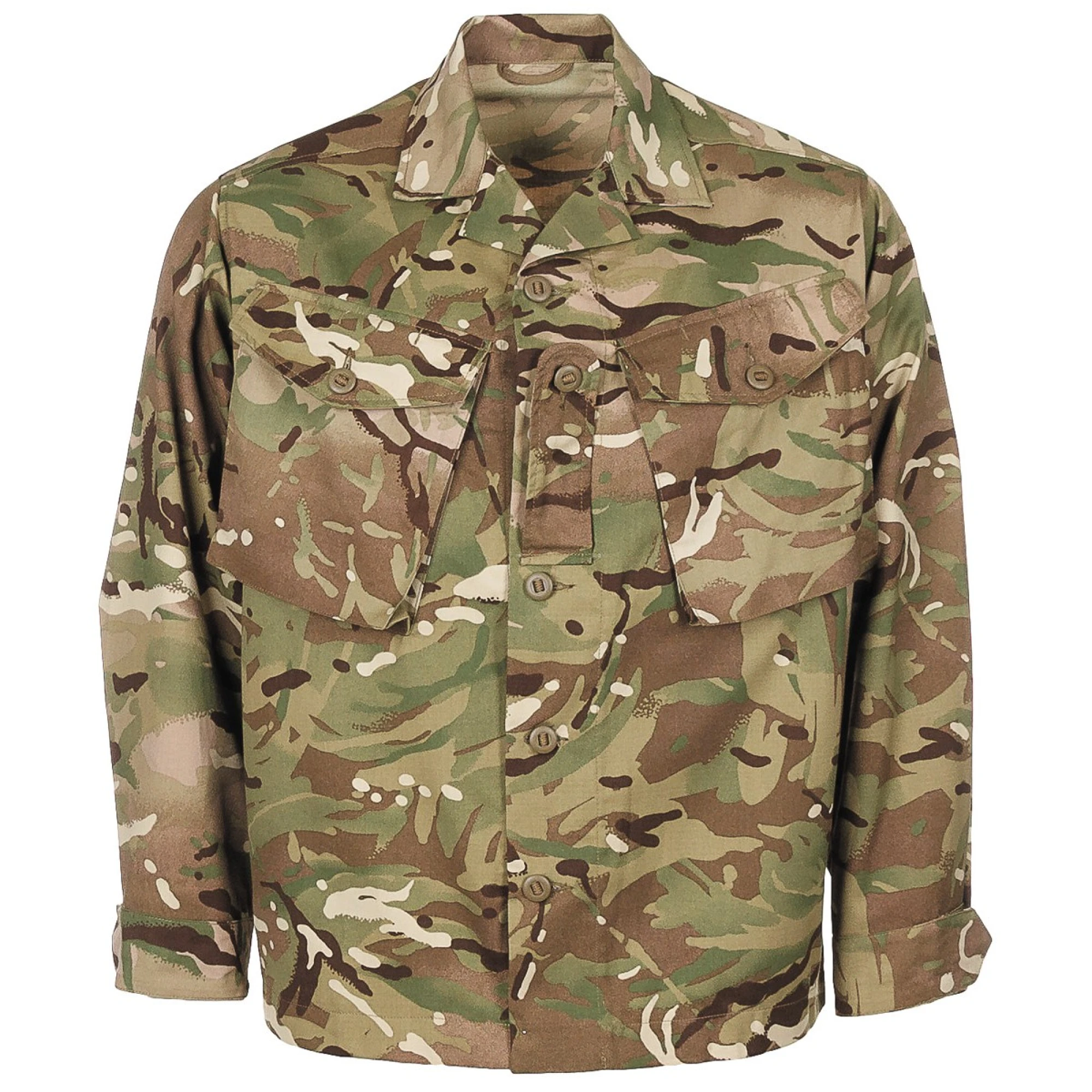 Brit. Feldbluse,  "Barrack", MTP tarn,  neuw. (10 Stück)