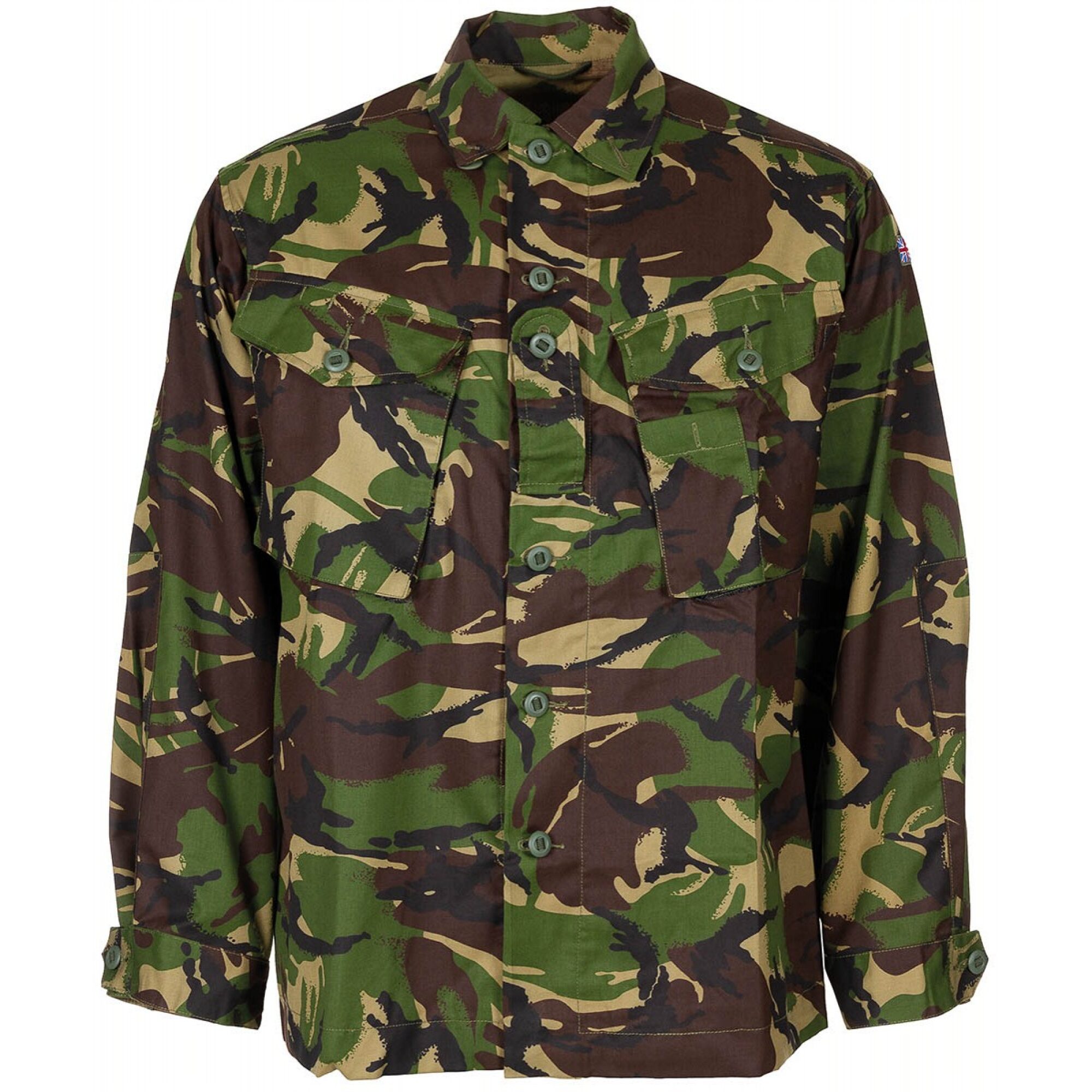 Brit. Feldjacke,  Combat, "Lightweight",  DPM tarn,  neuw. (5 Stück)