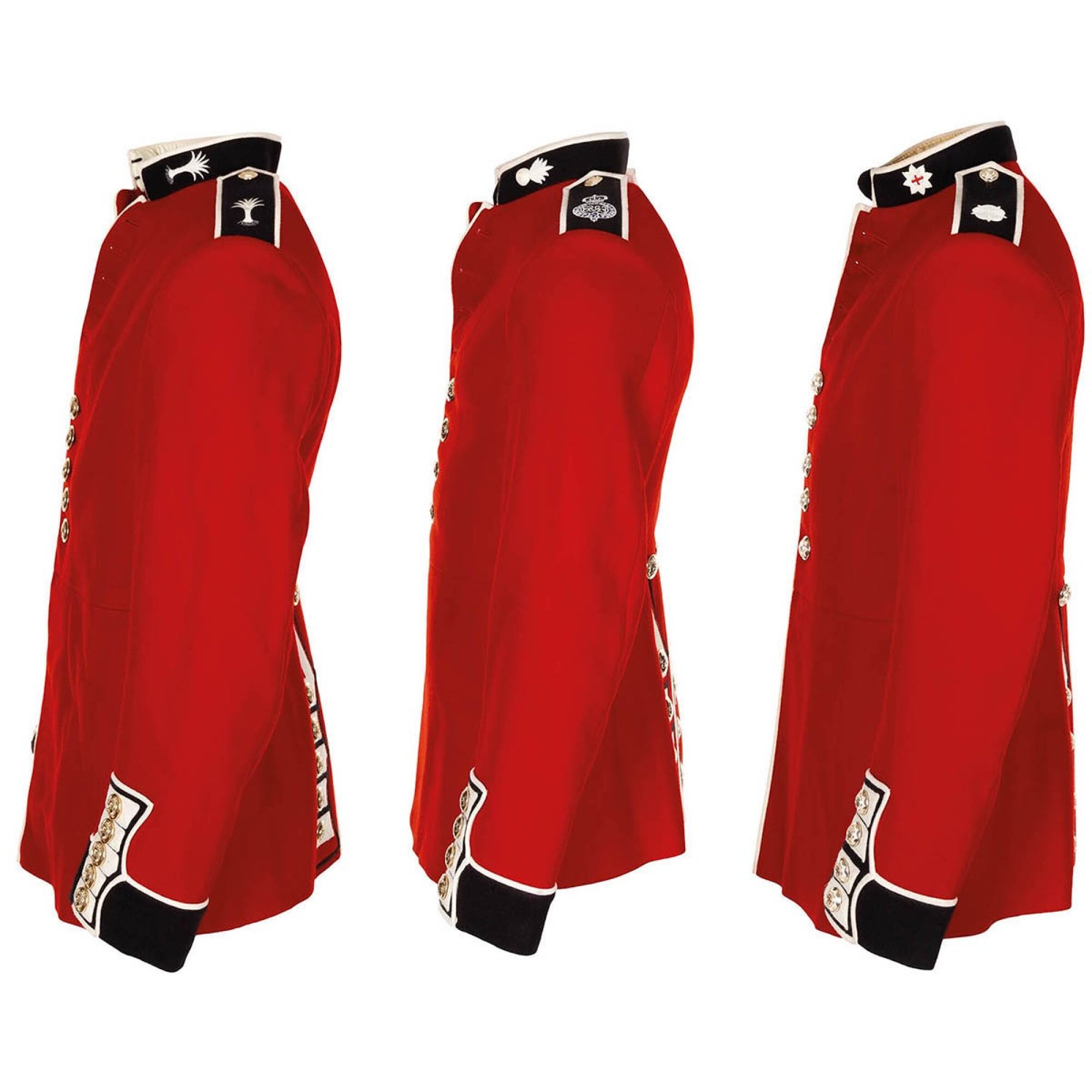 Brit. Paradejacke,  rot, neuw. – Bild 2