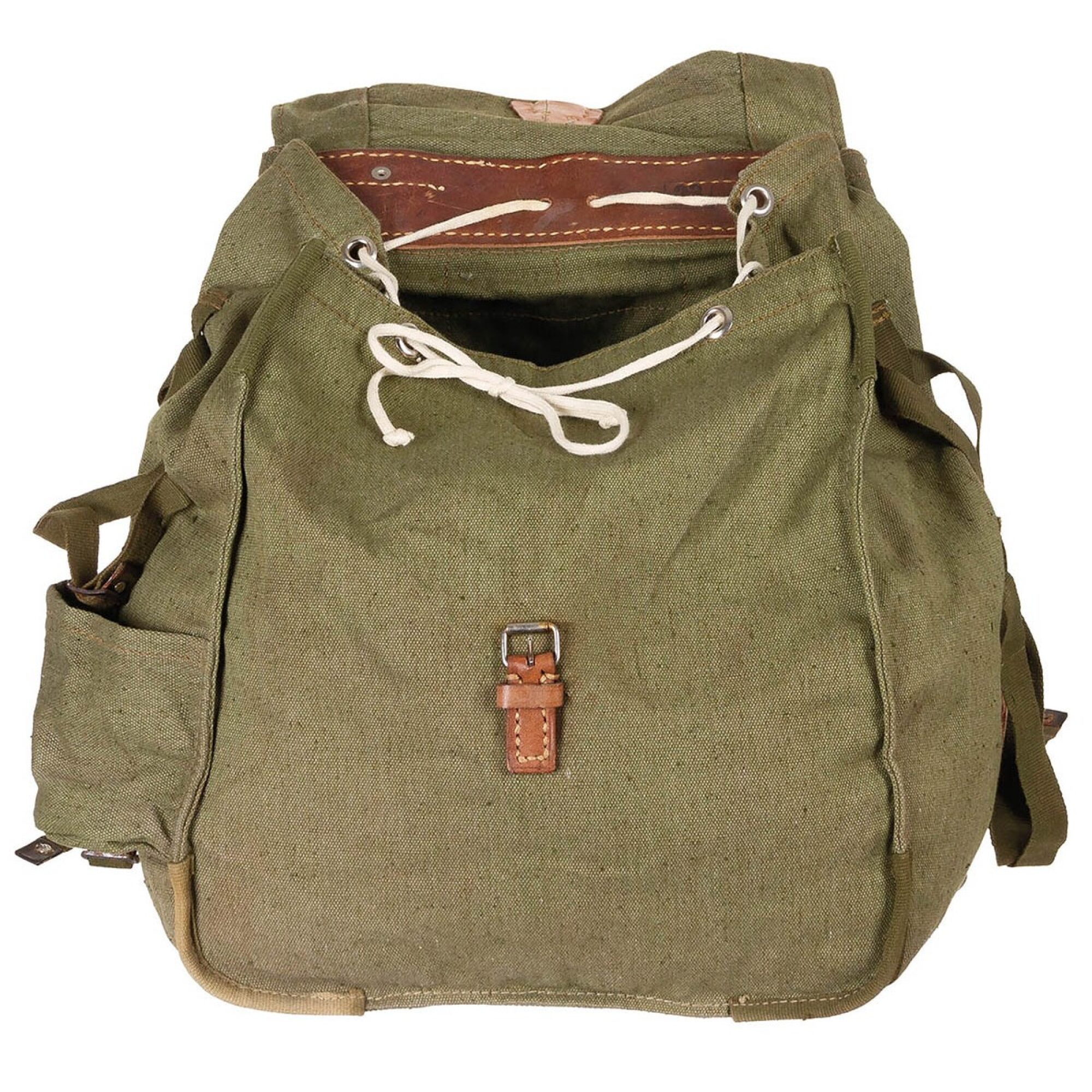 Rumän. Rucksack,  oliv, neuw.,  mit Lagerspuren – Bild 2