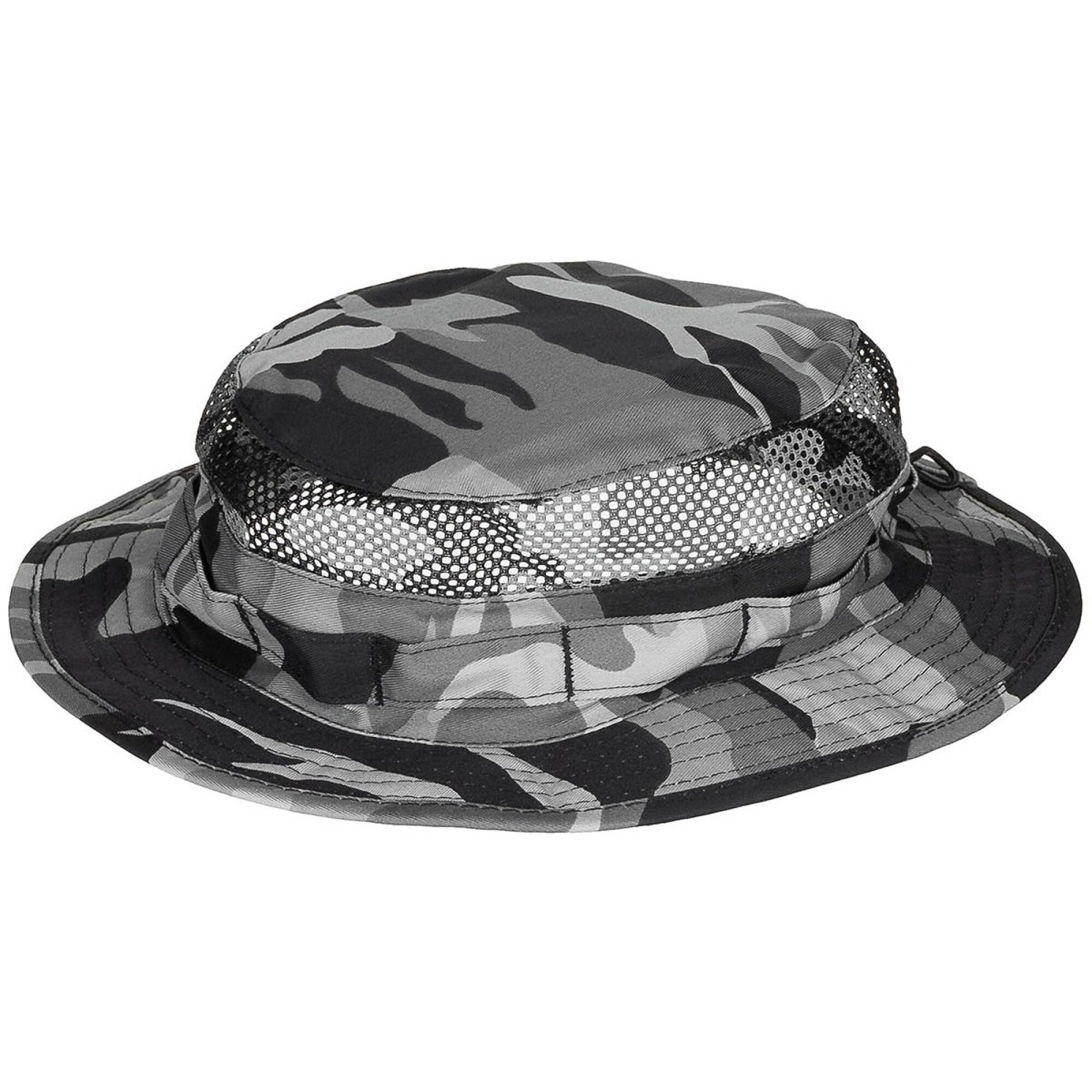 Buschhut,  "Mesh Boonie", grey camo