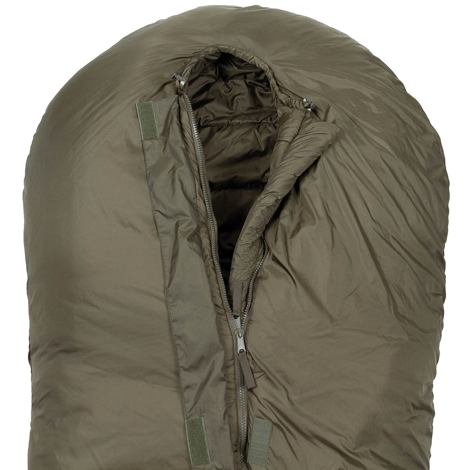 Mumienschlafsack,  "3 Seasons", oliv,  2-lagige Füllung – Bild 2