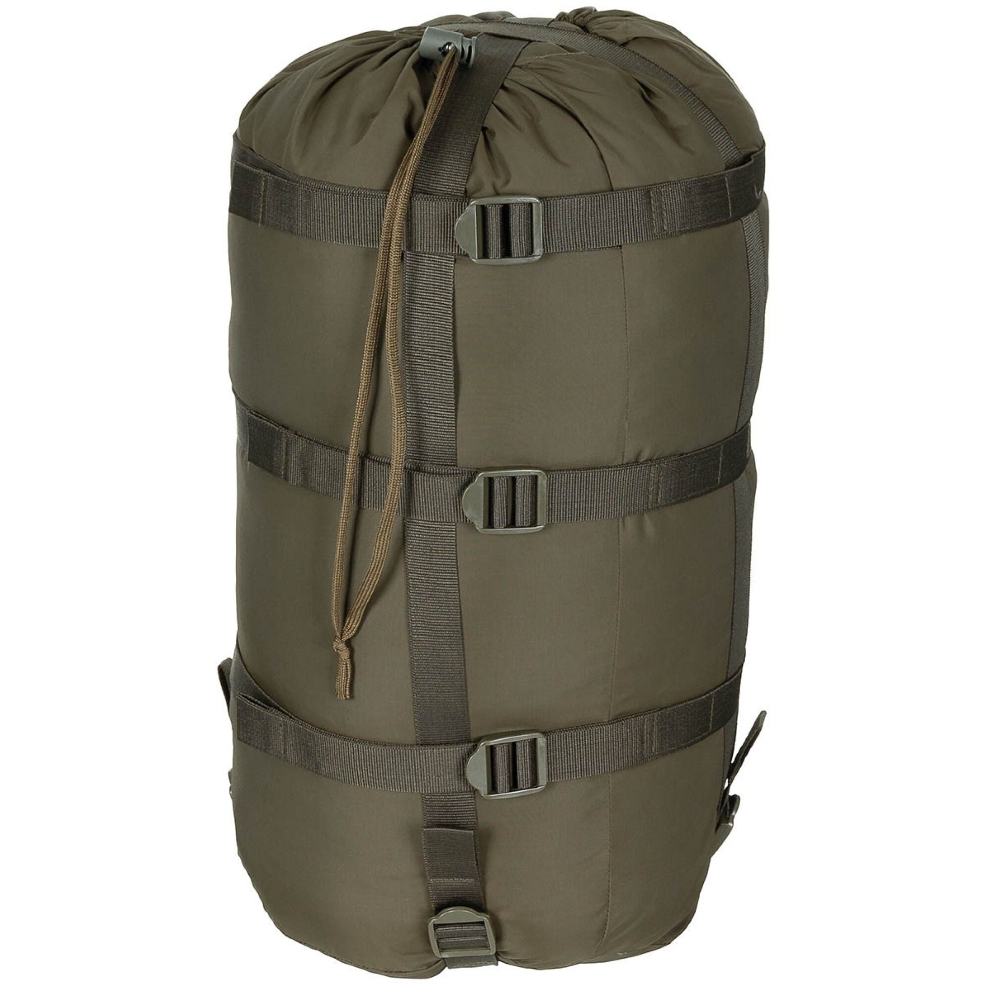 Mumienschlafsack,  "3 Seasons", oliv,  2-lagige Füllung – Bild 5