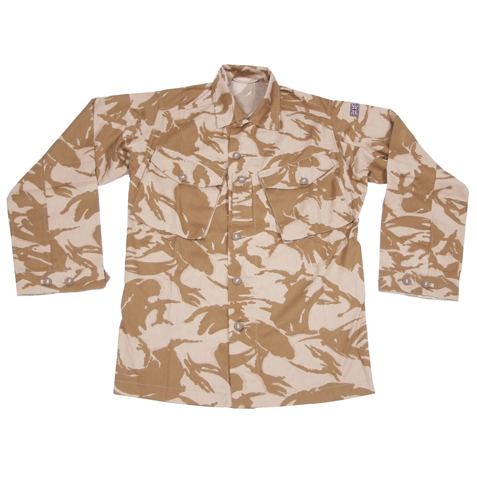 Brit. Feldbluse,  Combat, "Tropical",  DPM desert,  neuw. (5 Stück)