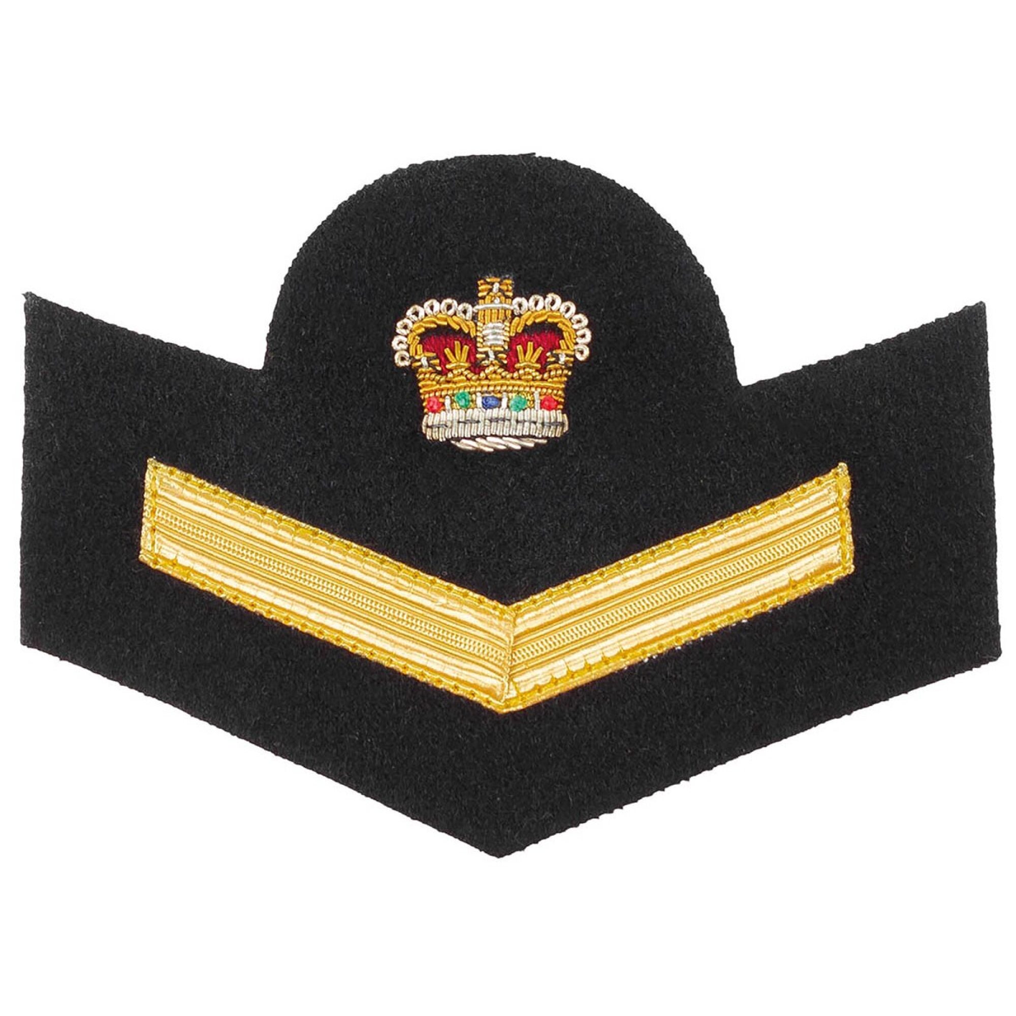 Brit. Stickabzeichen,  neuw., "Class Leader - Navy Trainees" (10 Stück)