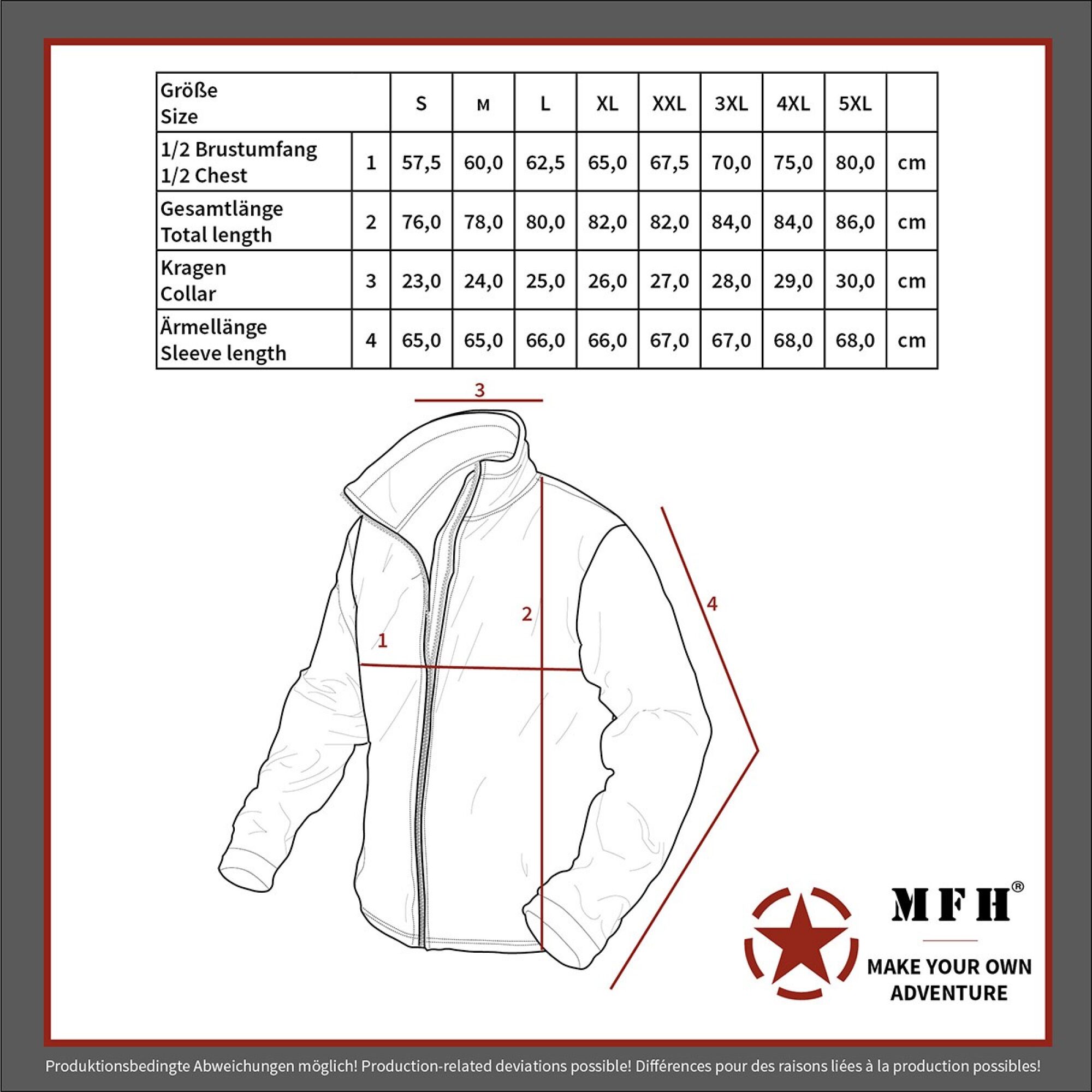 BW Unterziehjacke, "Kälteschutz",  oliv – Bild 4