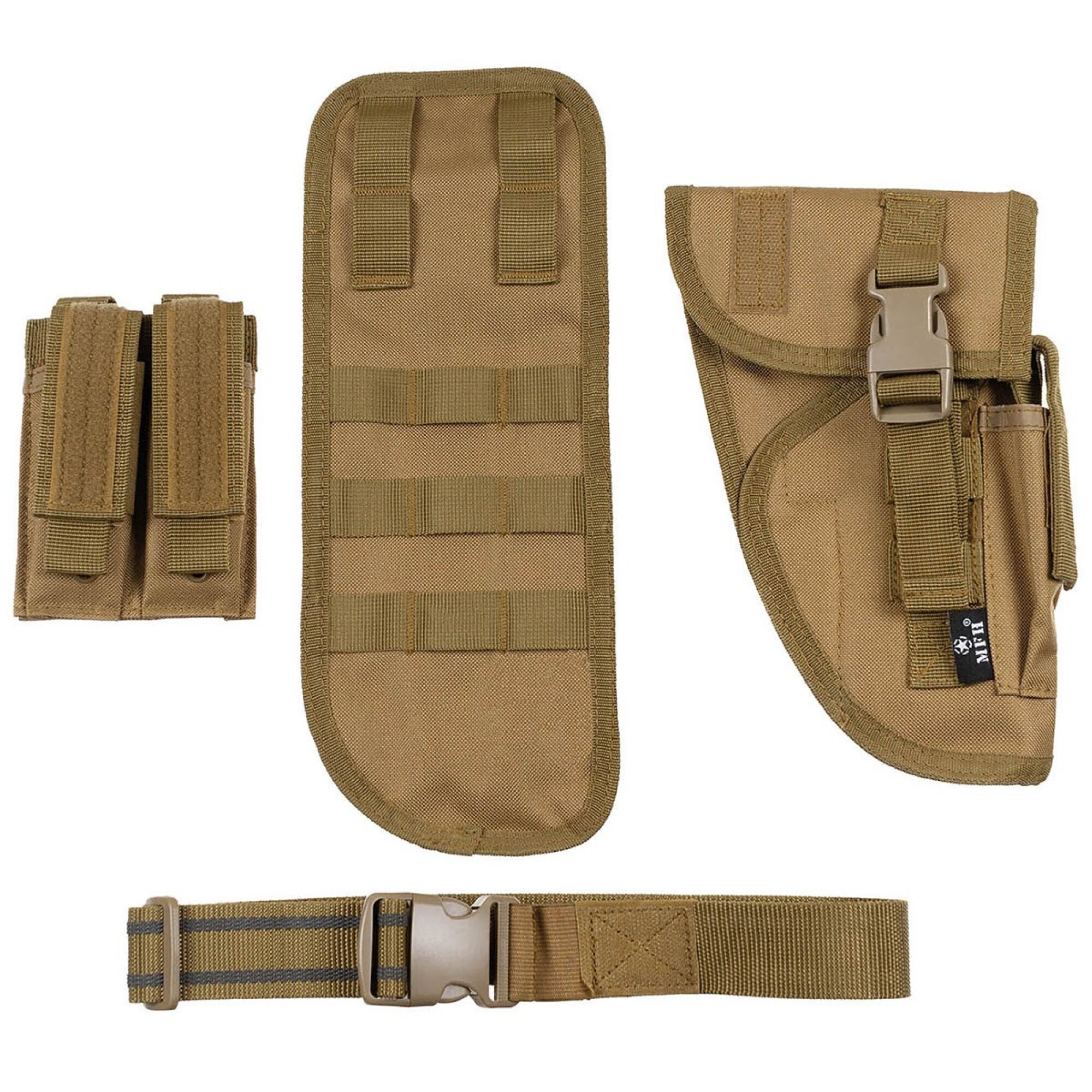 Pistolenbeinholster,  coyote, "Tactical",  rechts – Bild 3