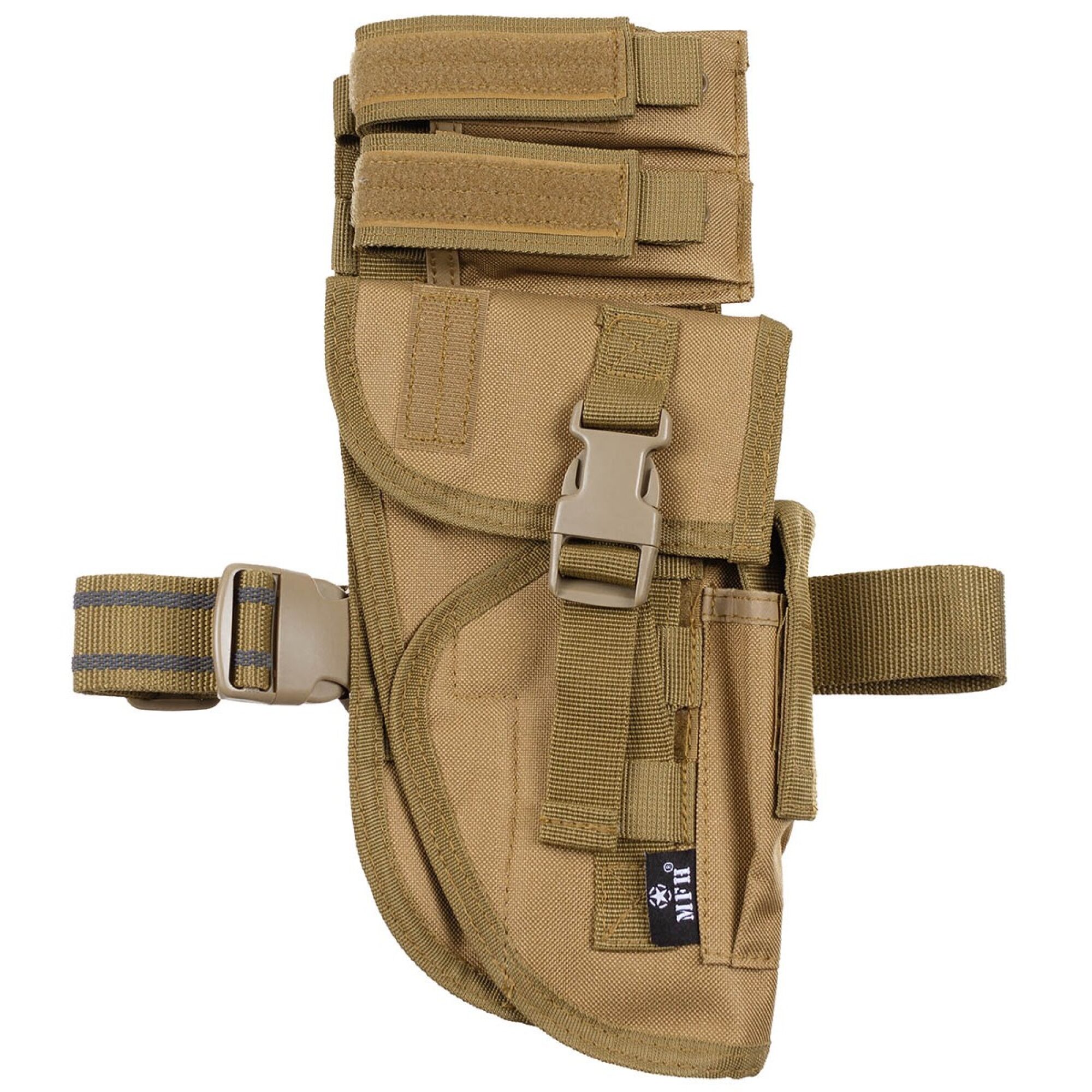 Pistolenbeinholster,  coyote, "Tactical",  rechts