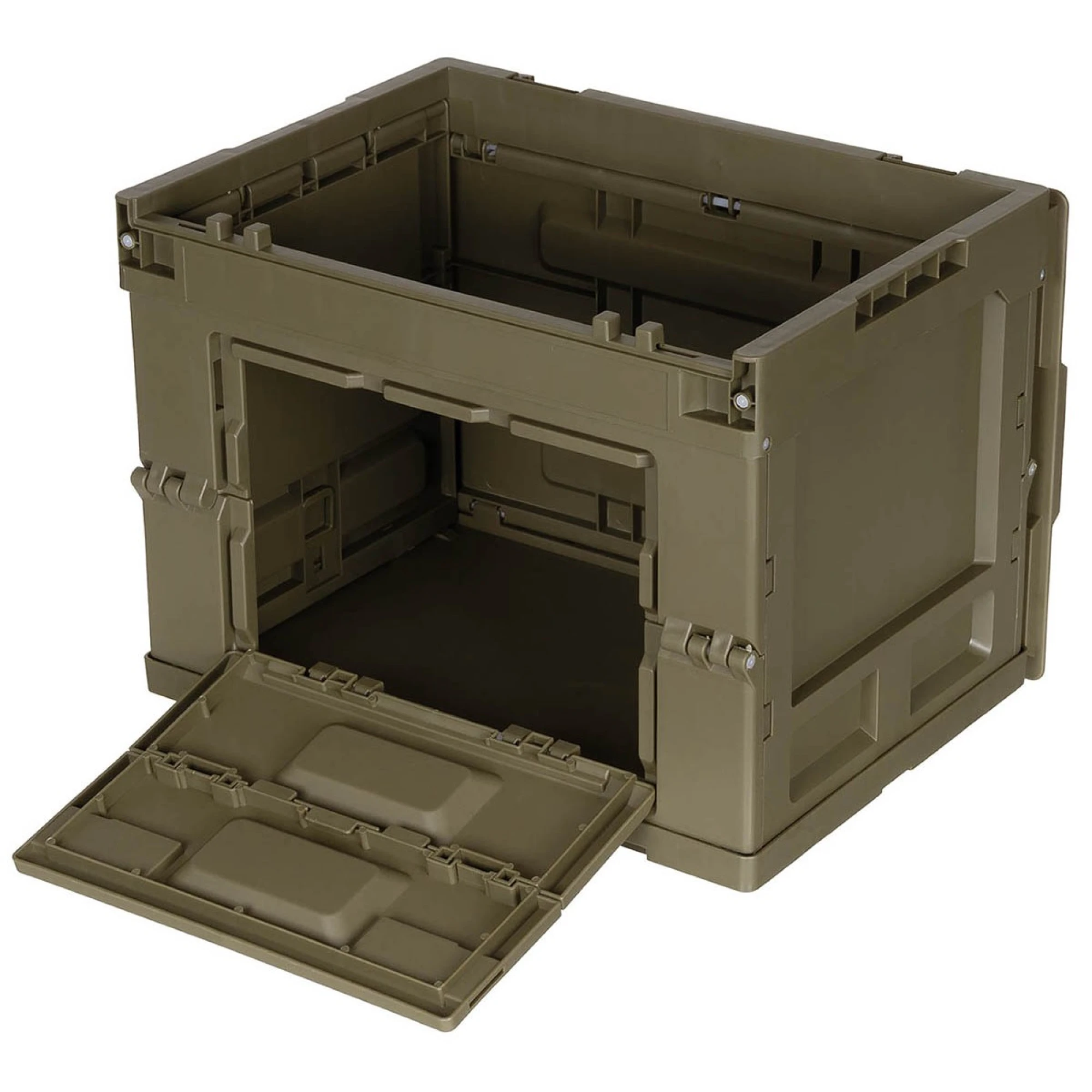Box,  Kunststoff,  faltbar, 20 l,  oliv – Bild 3